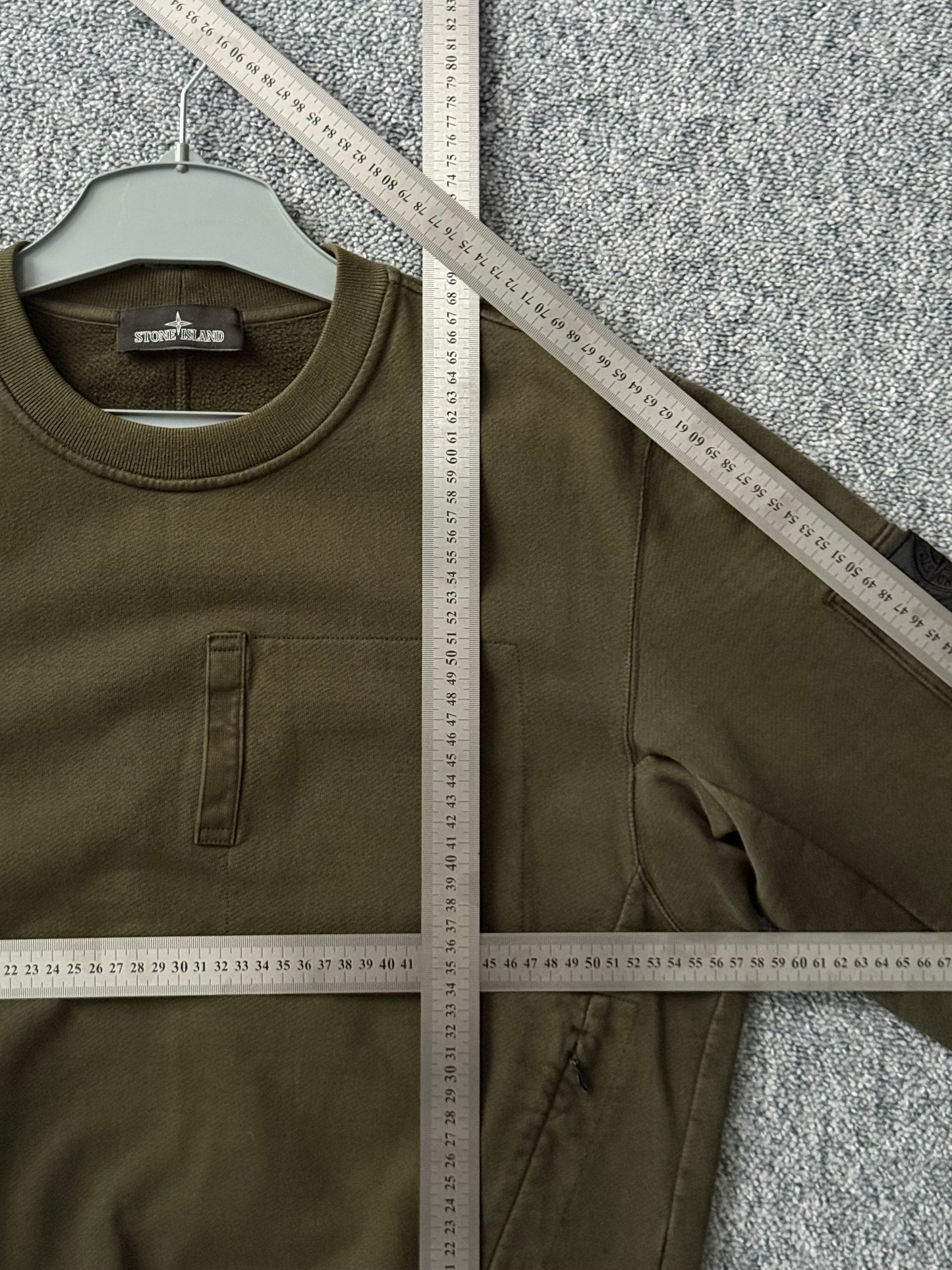Stone Island Shadow Project AW18 Teleport Pocket Sweatshirt