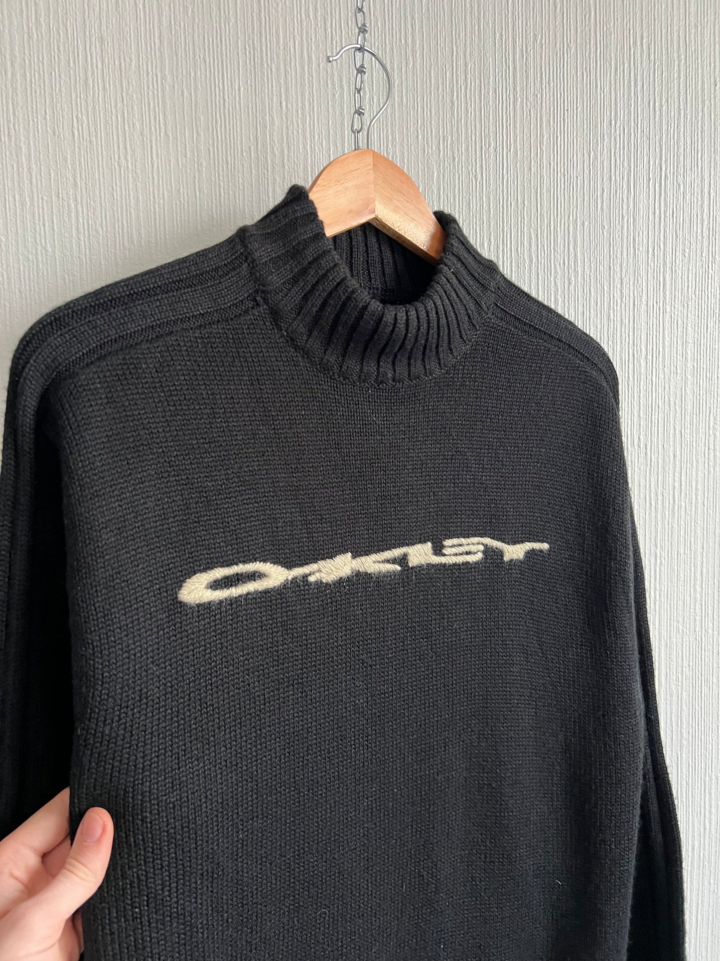 Oakley Script Rib Knit Sweater