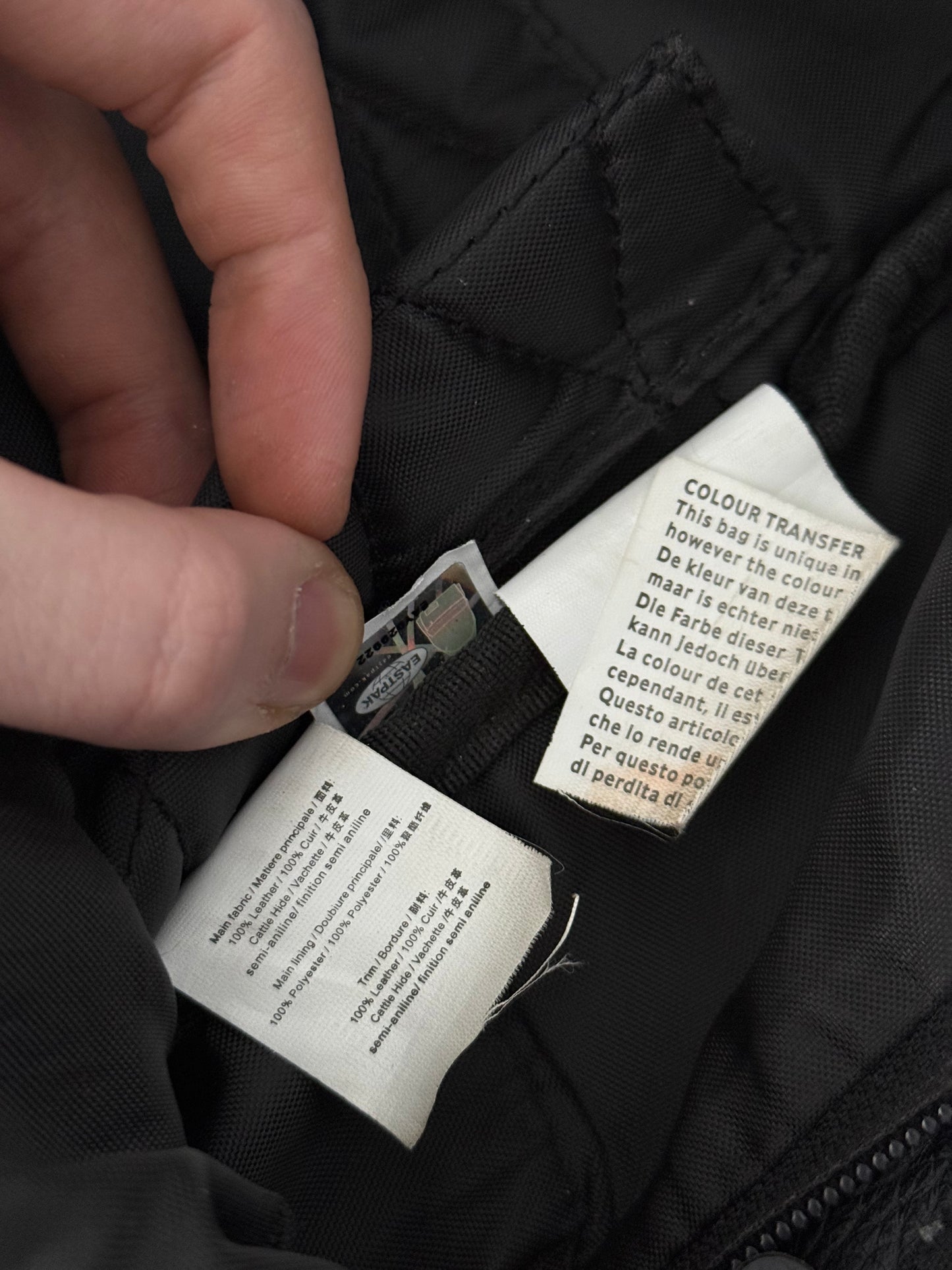 Eastpack Real Leather Backpack