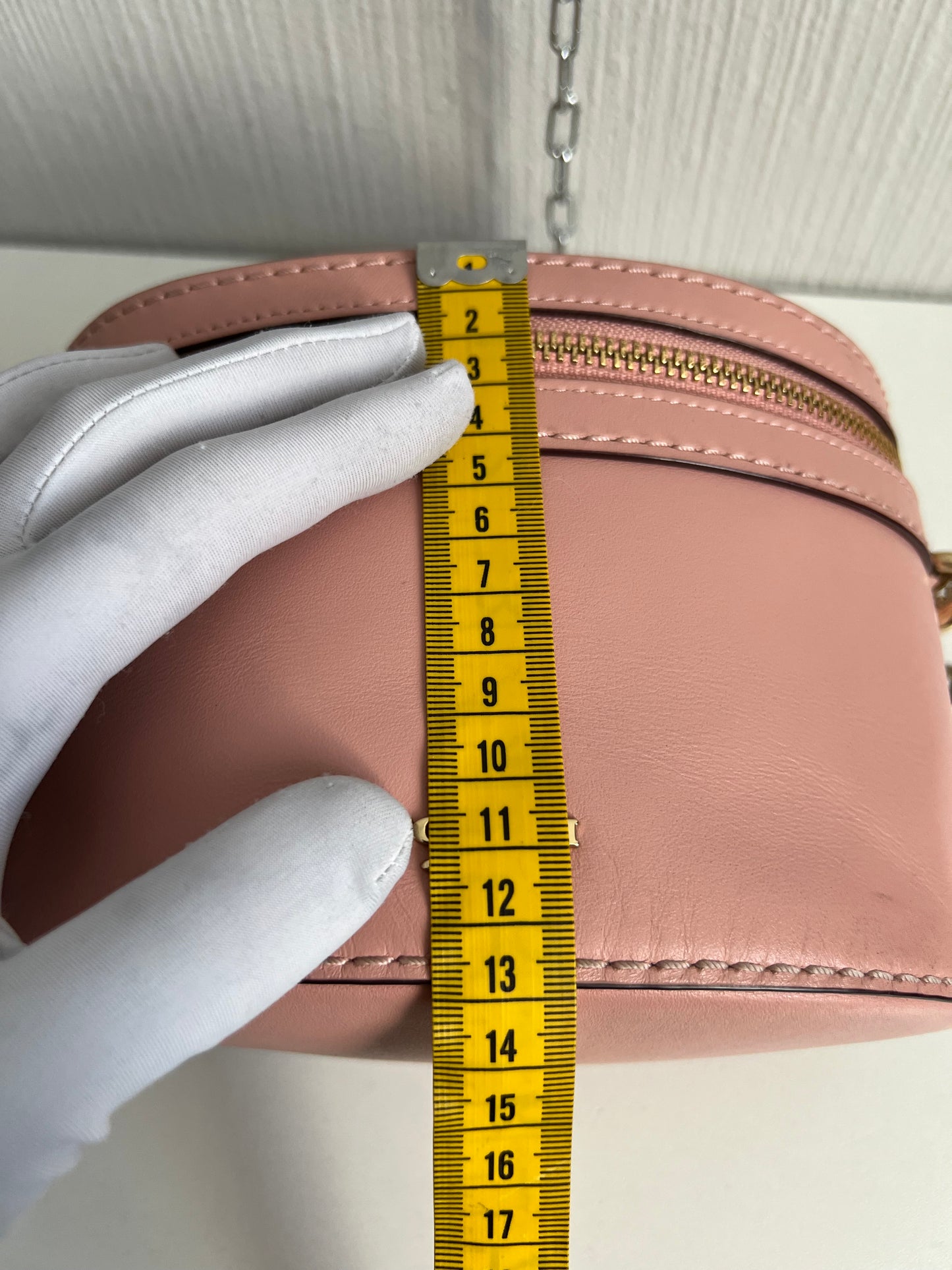 COACH Selena Gomez Pink Trail Bag