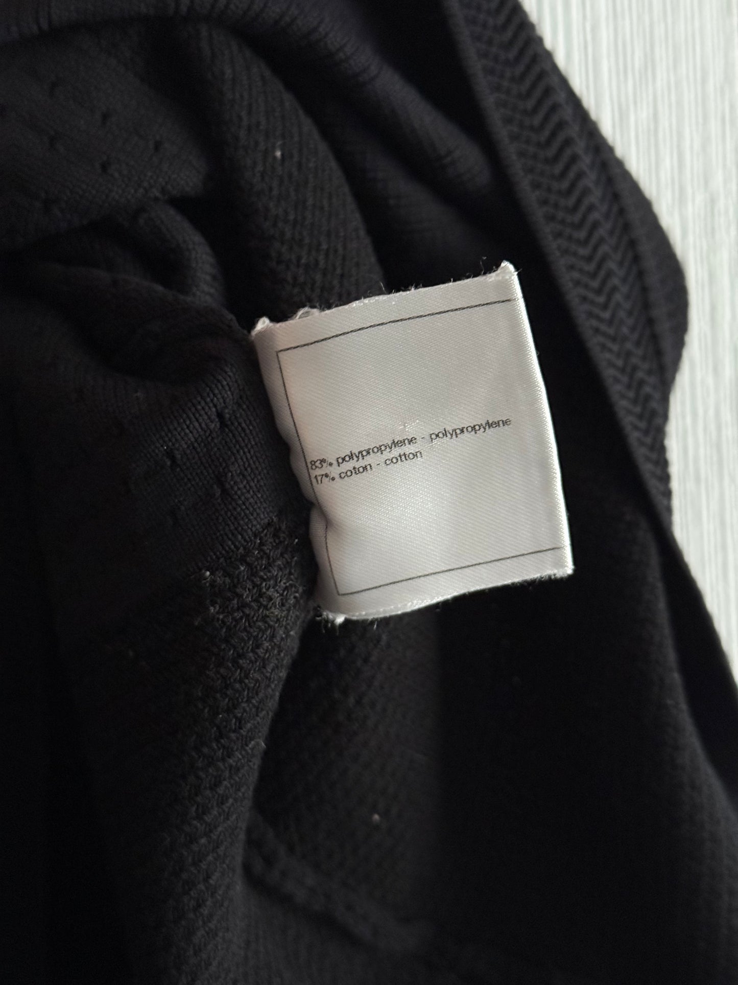 Chanel FW14 Knit Sleeveless Jumper in Black