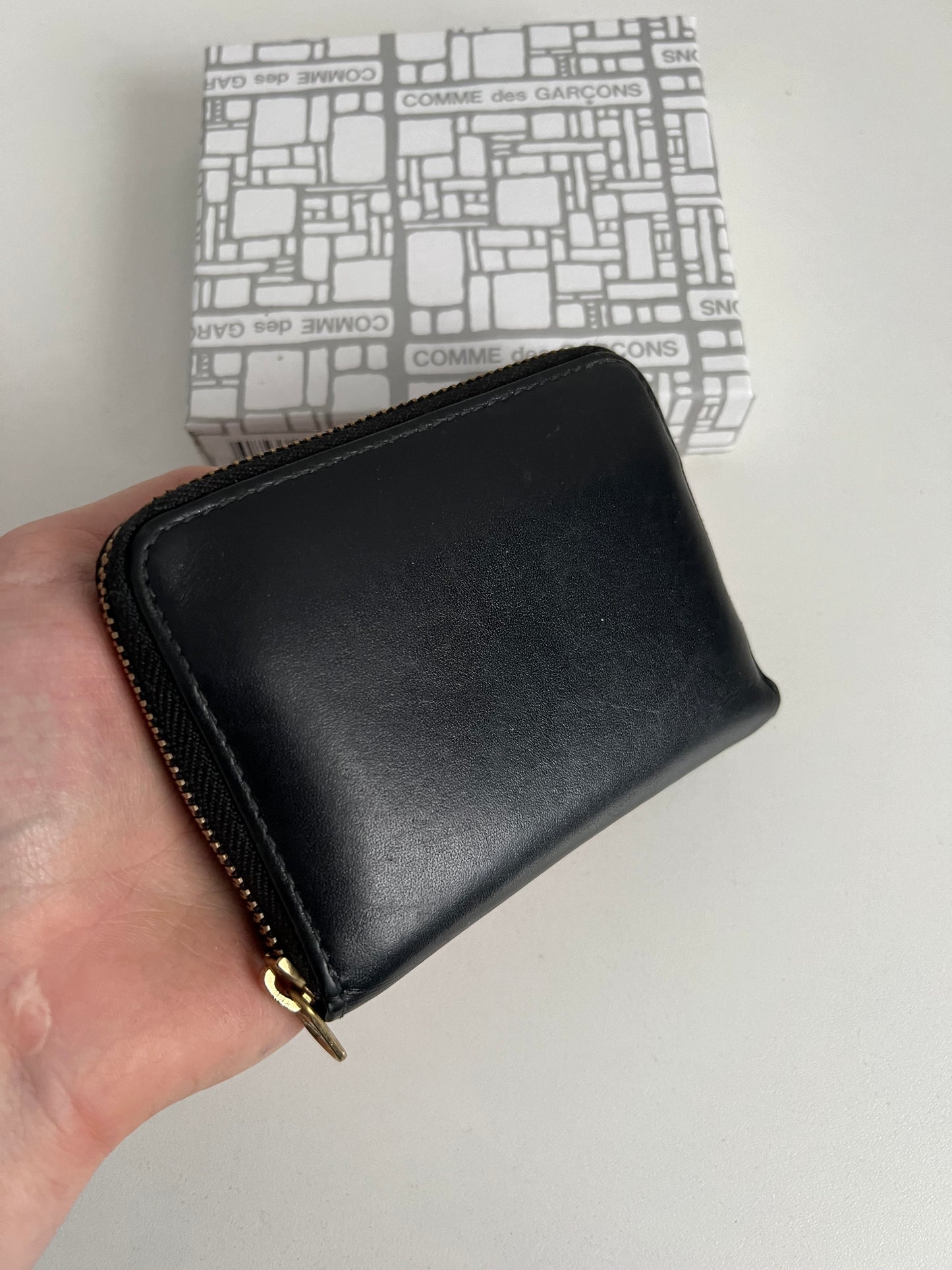 Comme des Garçons Classic Black Leather Wallet