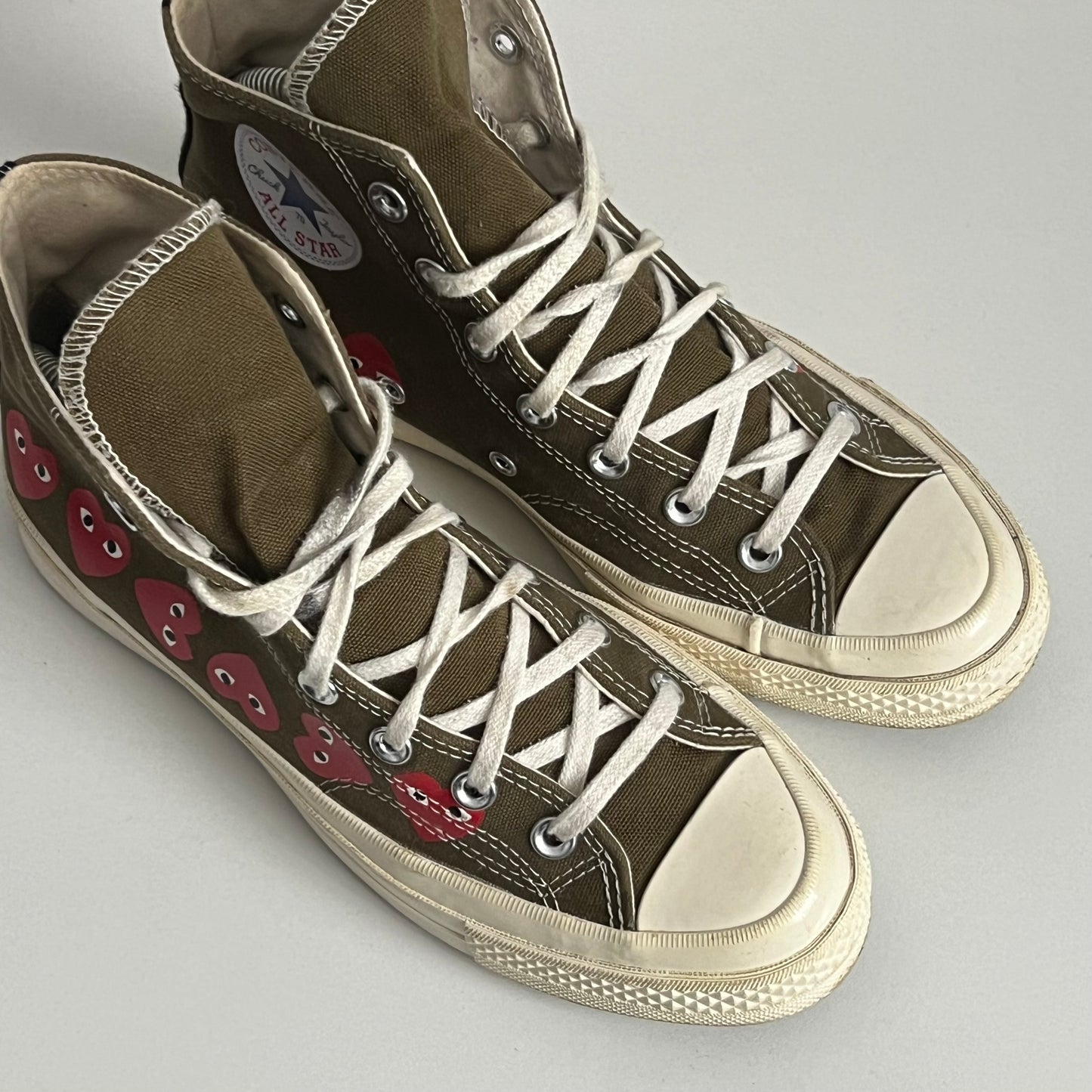 Comme des Garçons Play x Converse Chuck 70 Hi Top Multi Heart Women’s Shoes