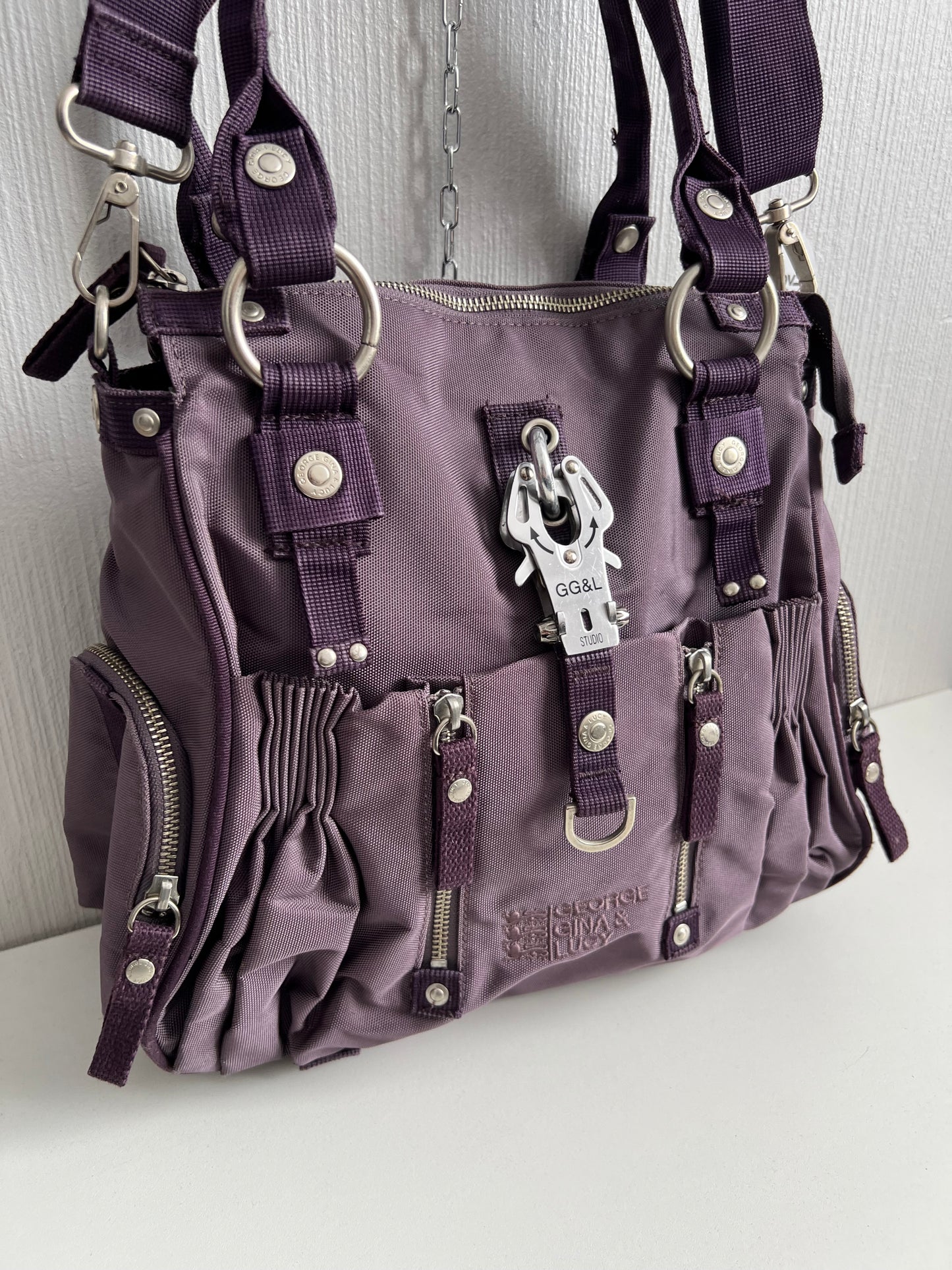 George Gina and Lucy GGL Live on stage Bag