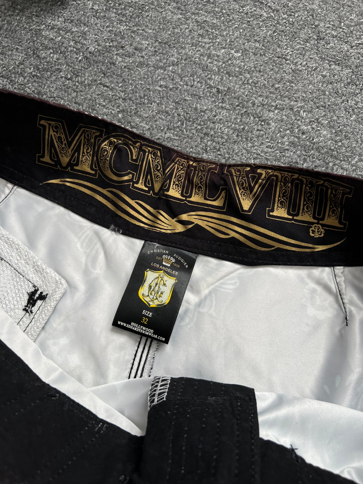 Christian Audigier Beach Shorts