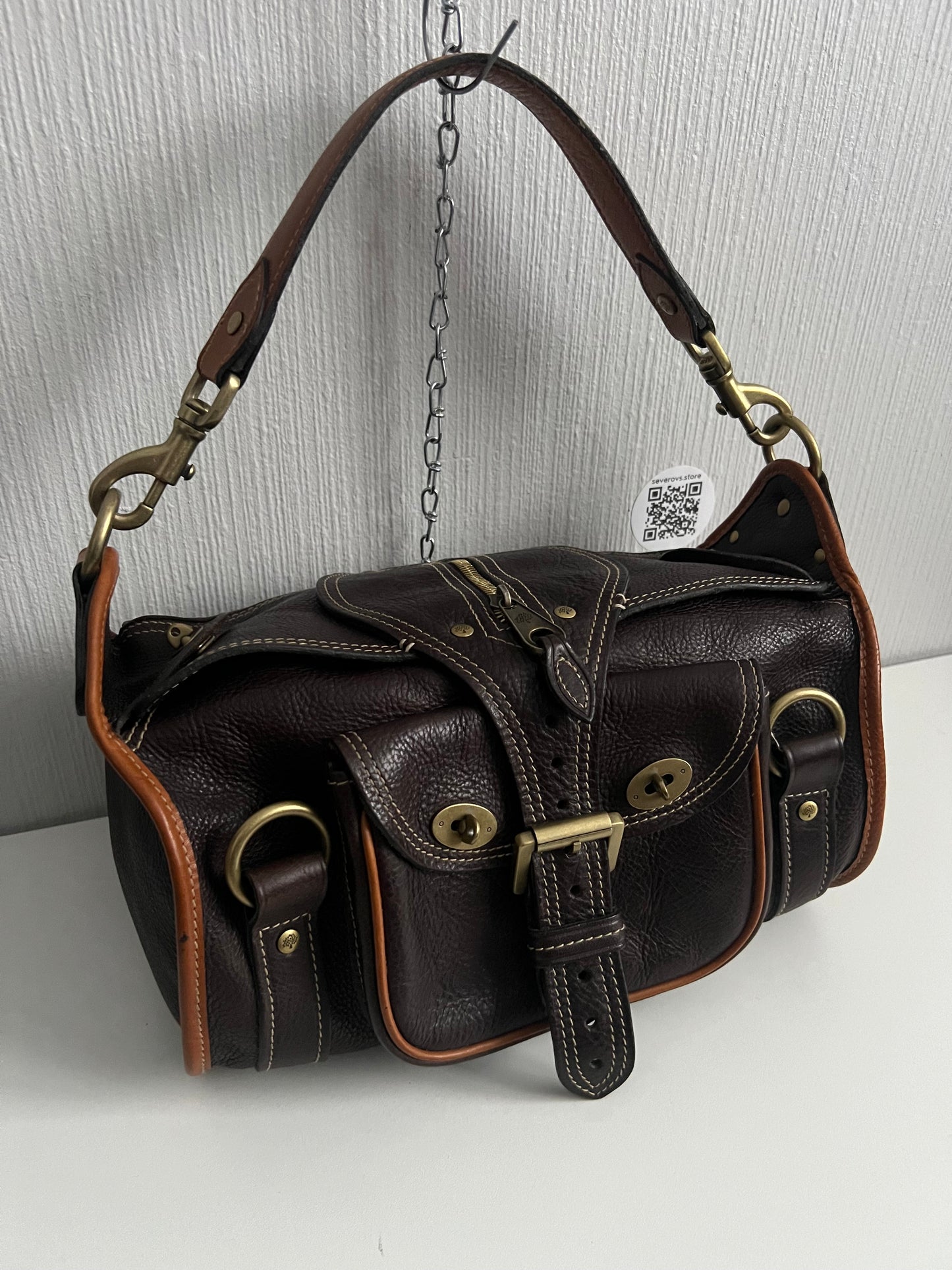 Mulberry Alana Brown Leather Handbag