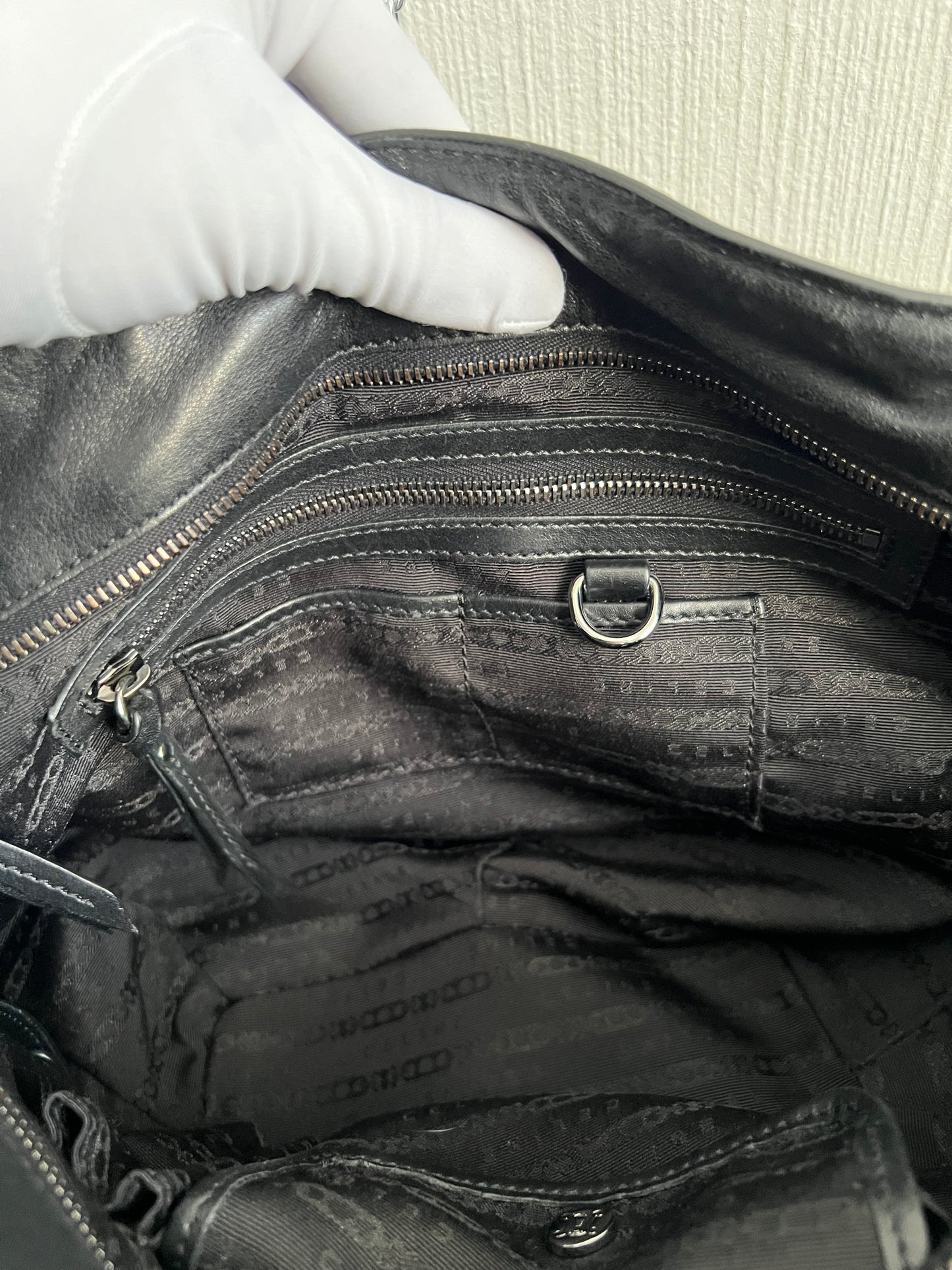 Celine Black Bittersweet Leather Handbag