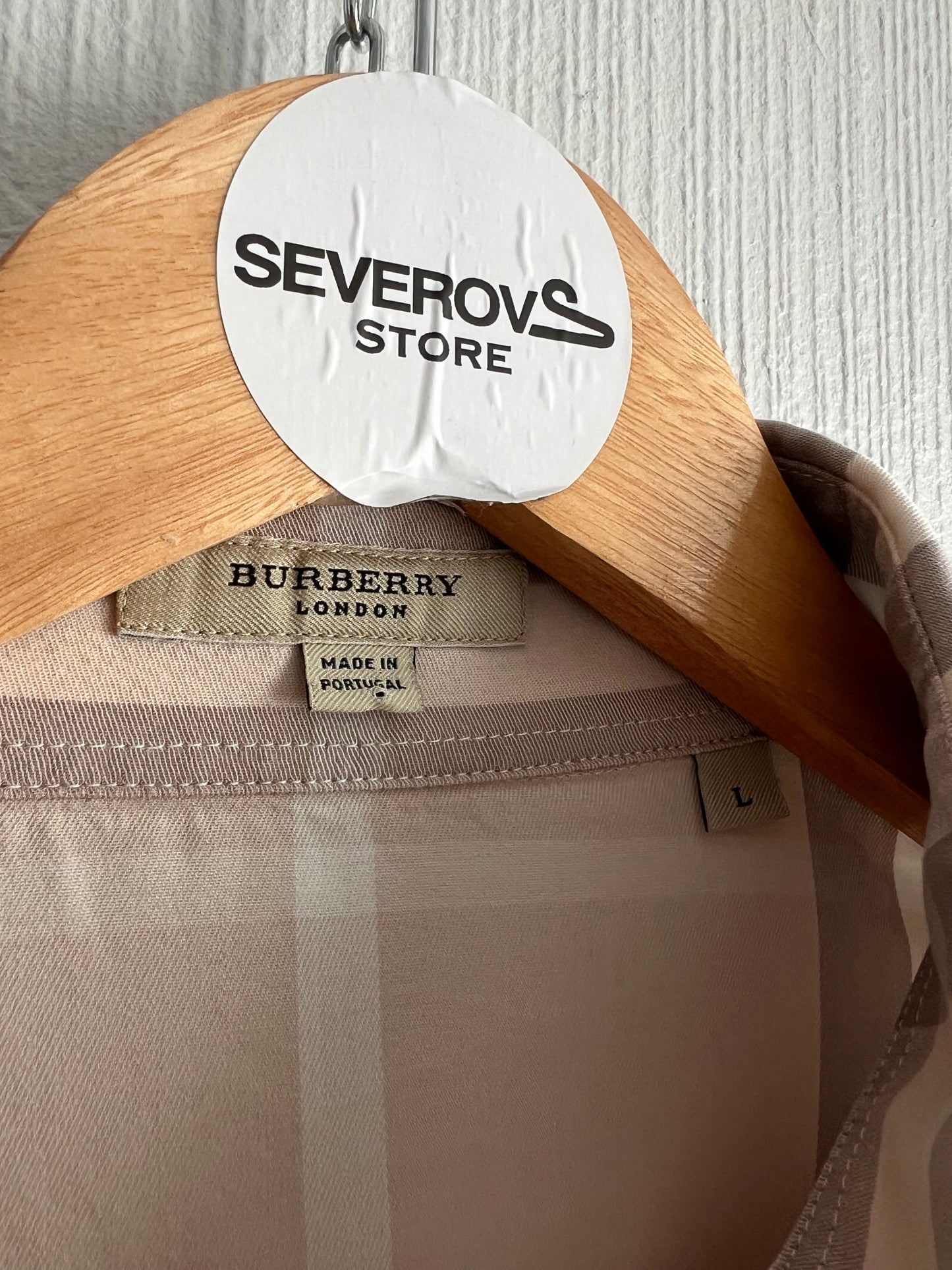 Burberry Nova Check Women’s Beige Shirt