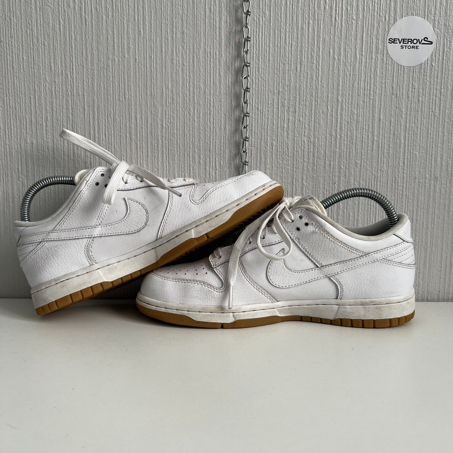 Nike Dunk Low White Gum Womens Shoe