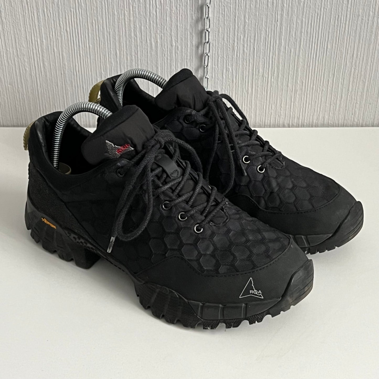 Roa Hiking Oblique Black Mens Trainers Shoes