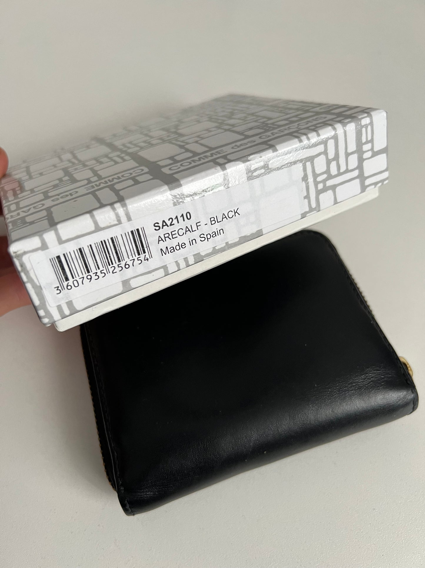 Comme des Garçons Classic Black Leather Wallet