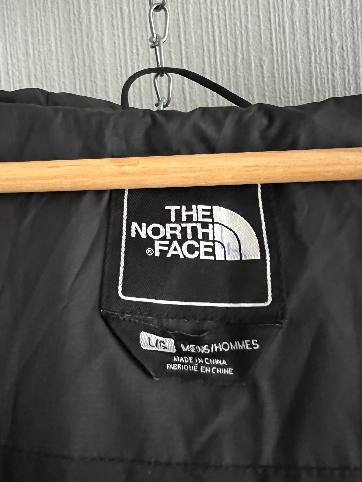The North Face 550 Down Puffer Black Jacket