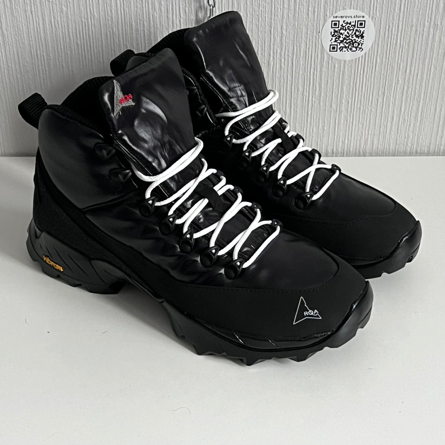 Roa Andreas Black Lakke Mens Boots
