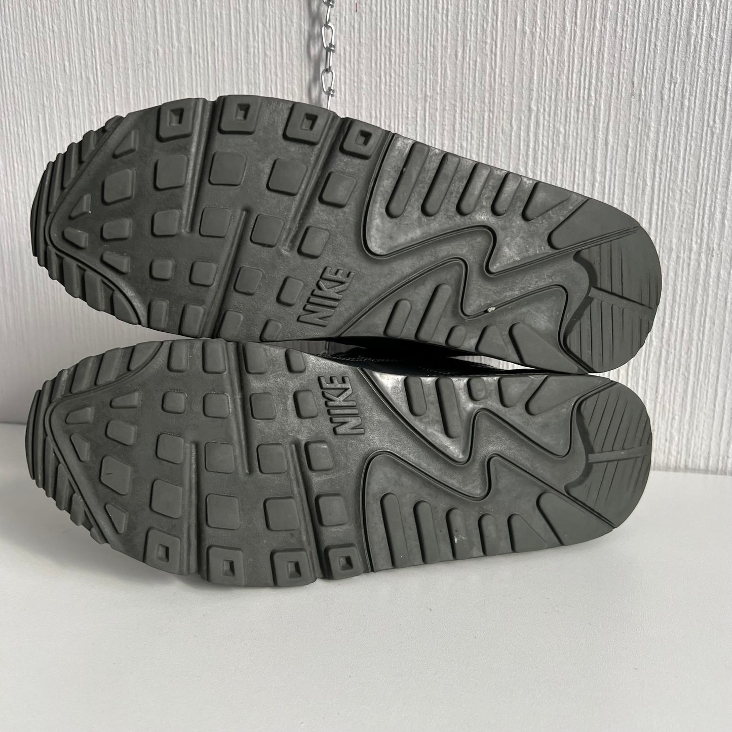 Nike Air Max 90 Midnight Fog/University Red Mens Shoes