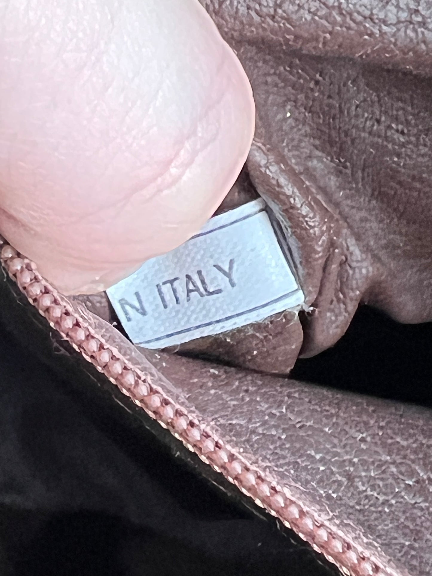 Burberry's Haymarket Check Leather-Trimmed Handle Bag