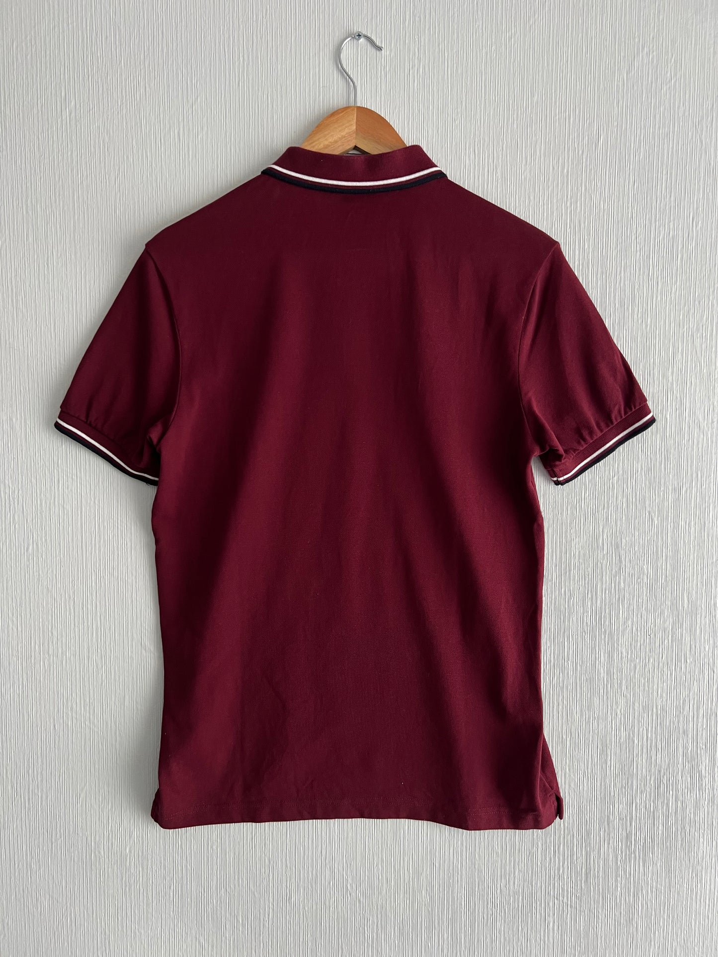 Prada Men’s Cotton Piqué Short Sleeve Slim Fit Polo Shirt