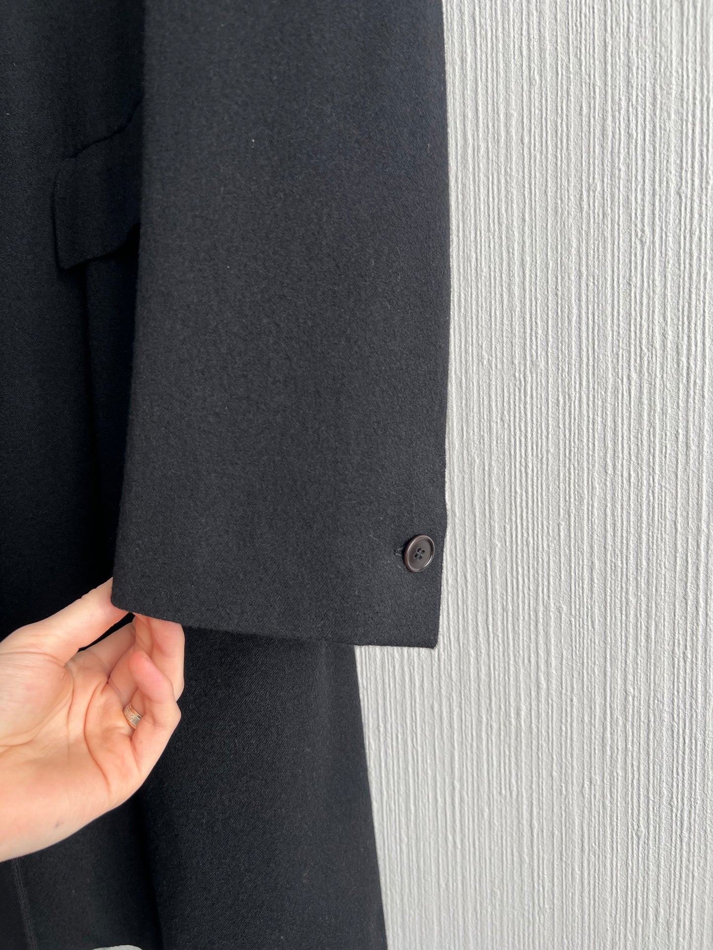 Carol Christian Poell Wool Coat from A/W2005 ‘Instant’ Collection