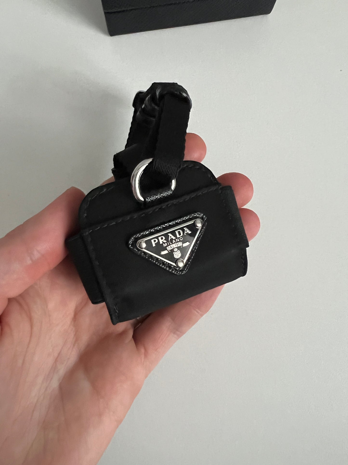 Prada Re-Nylon AirPods Pro Case Necklace