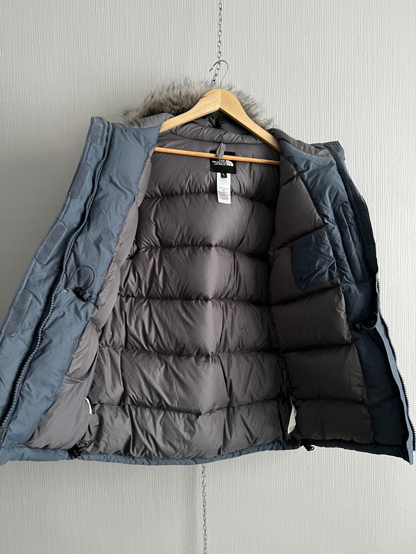 The North Face Blue Down Water-repellent Jacket