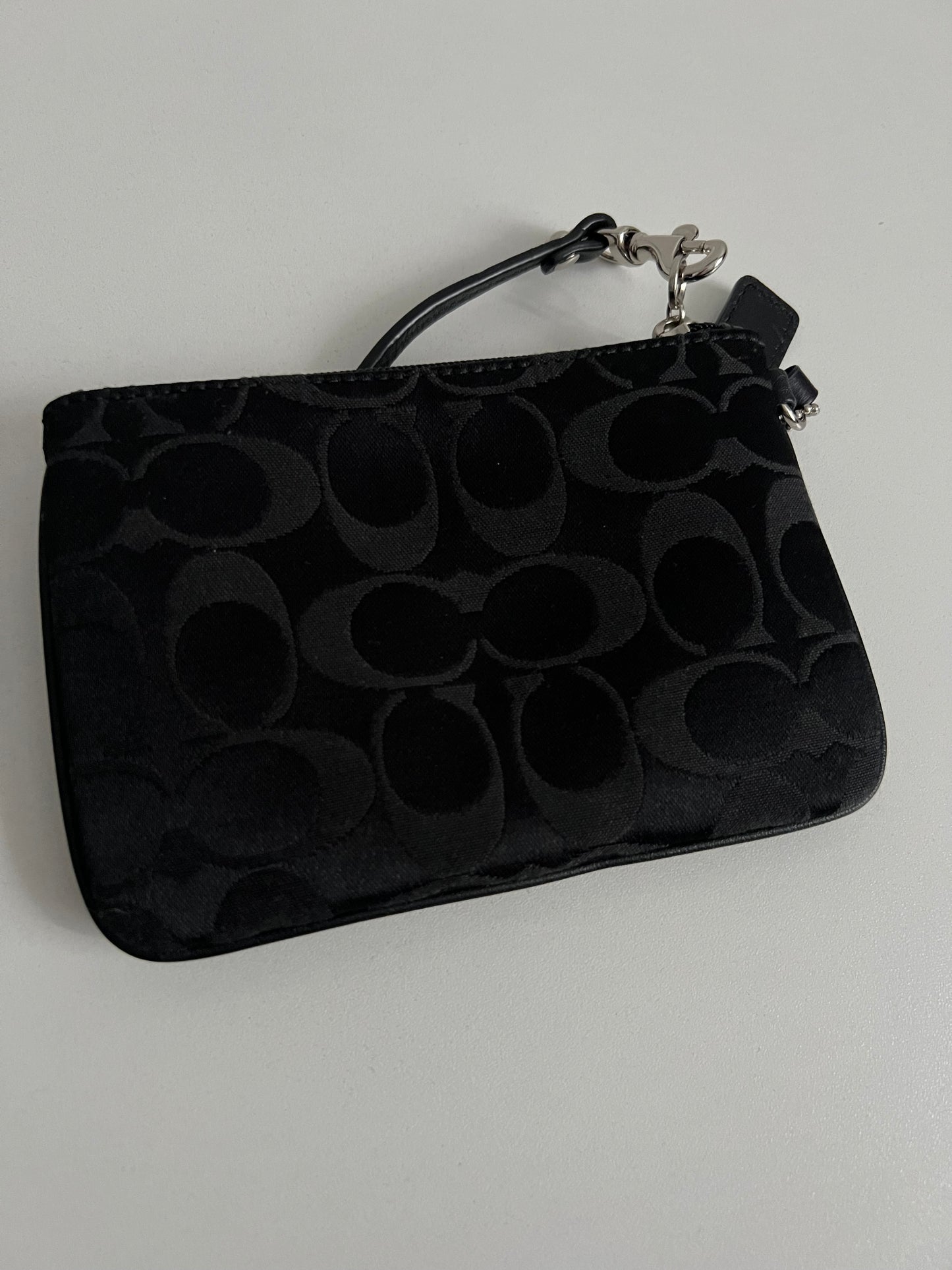 Coach Wristlet Signature Wallet Wrist Bag