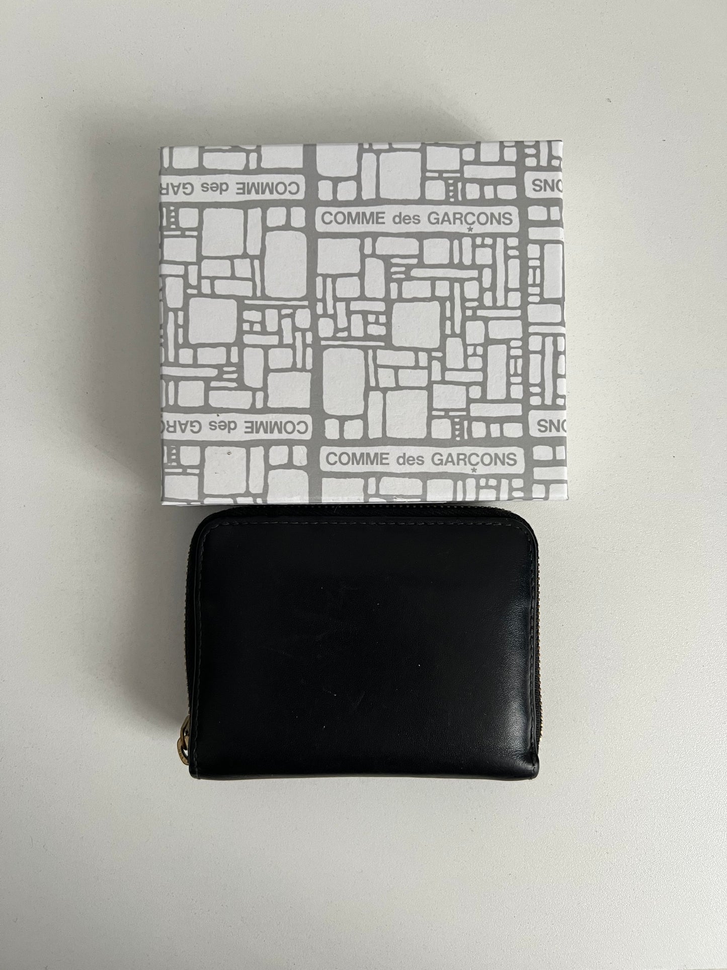 Comme des Garçons Classic Black Leather Wallet