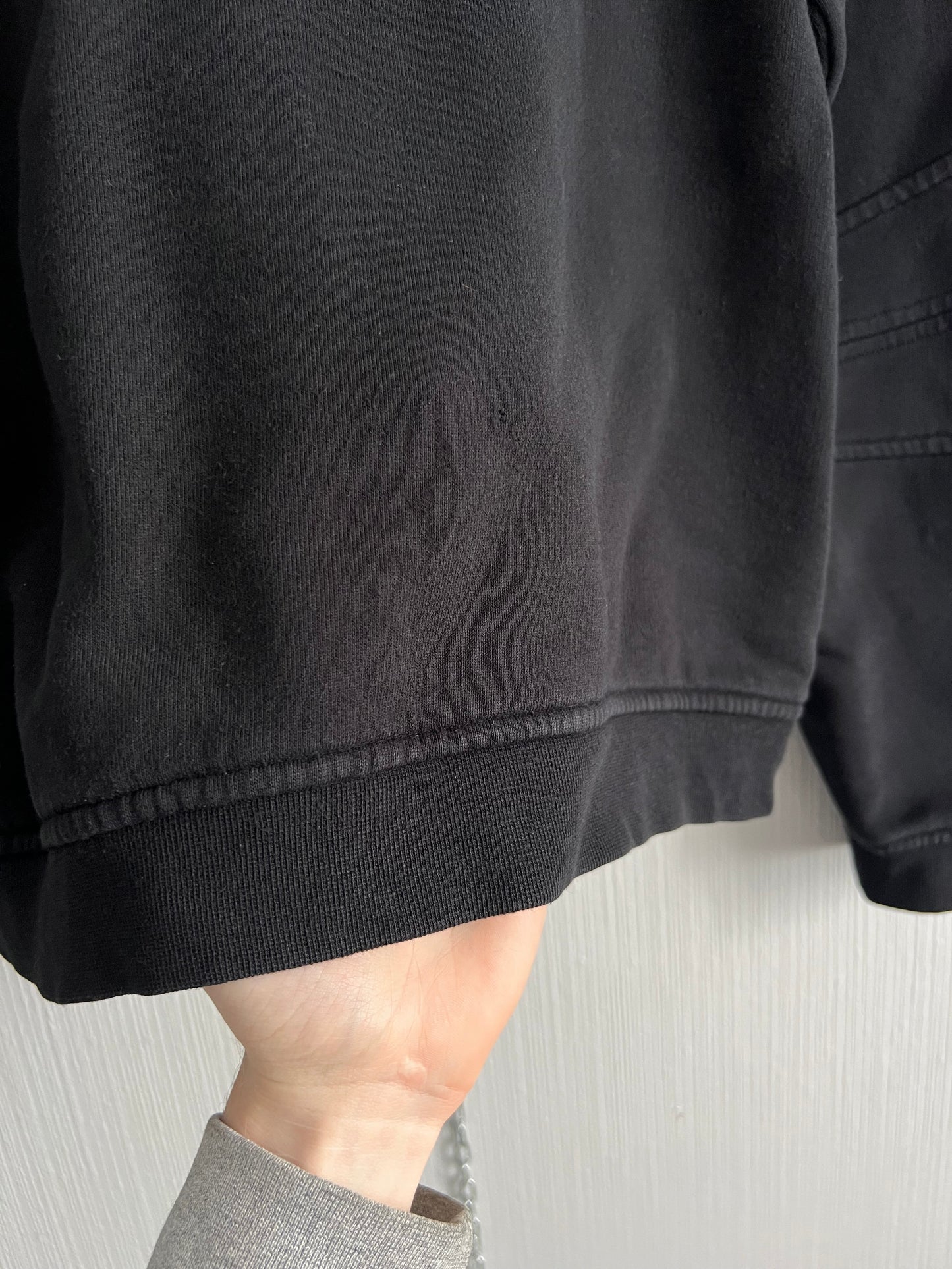 Prada Black Cotton Bomber Jacket