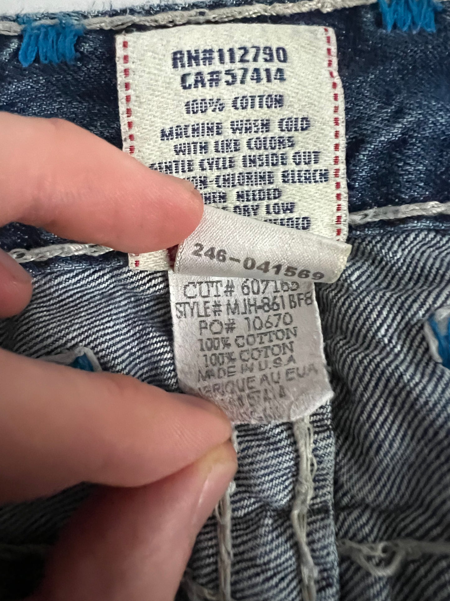 True Religion Vintage Logan Super T Mens Denim Pants