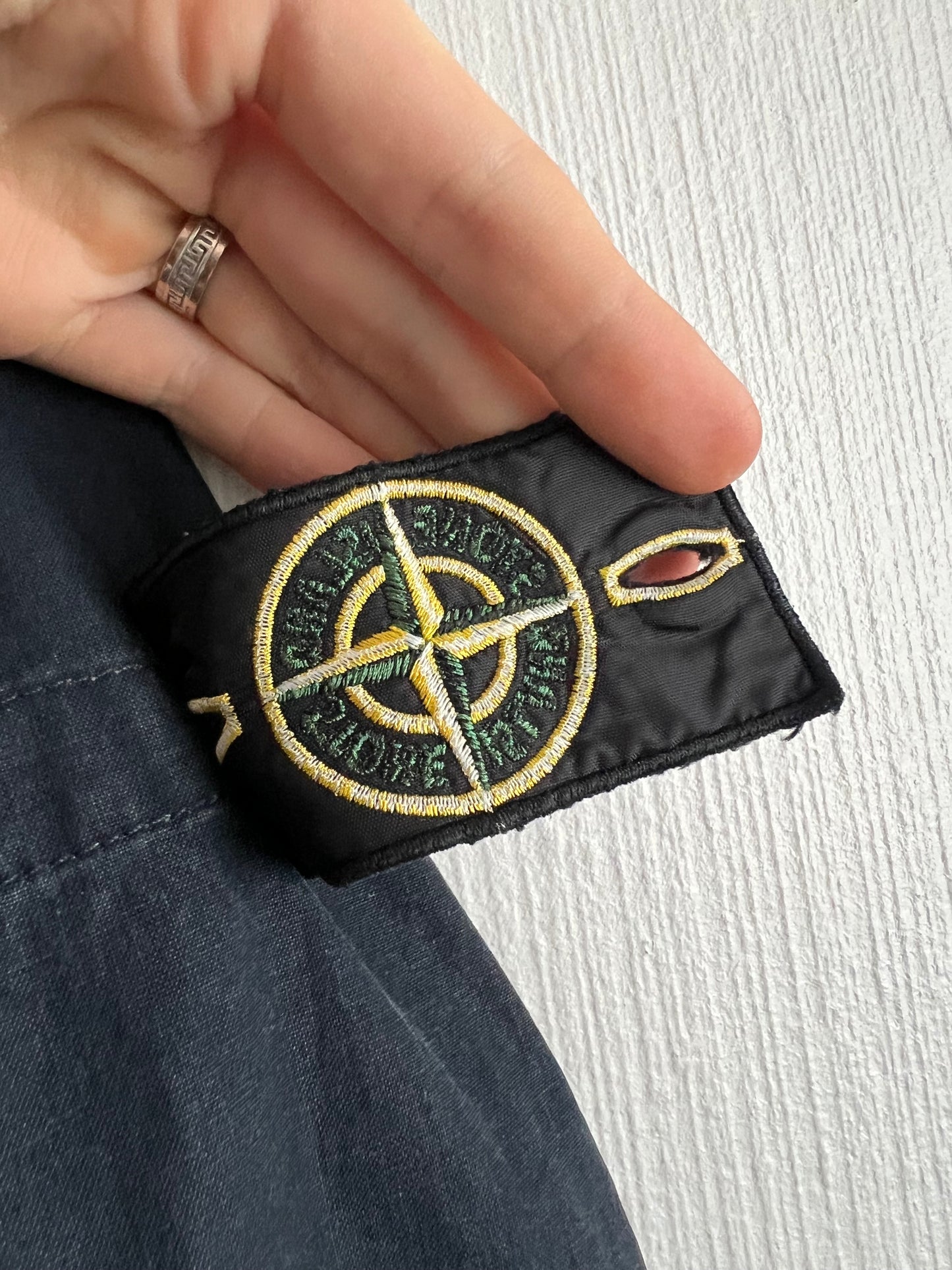Stone Island SS13 Navy Tela Stella Hooded Jacket