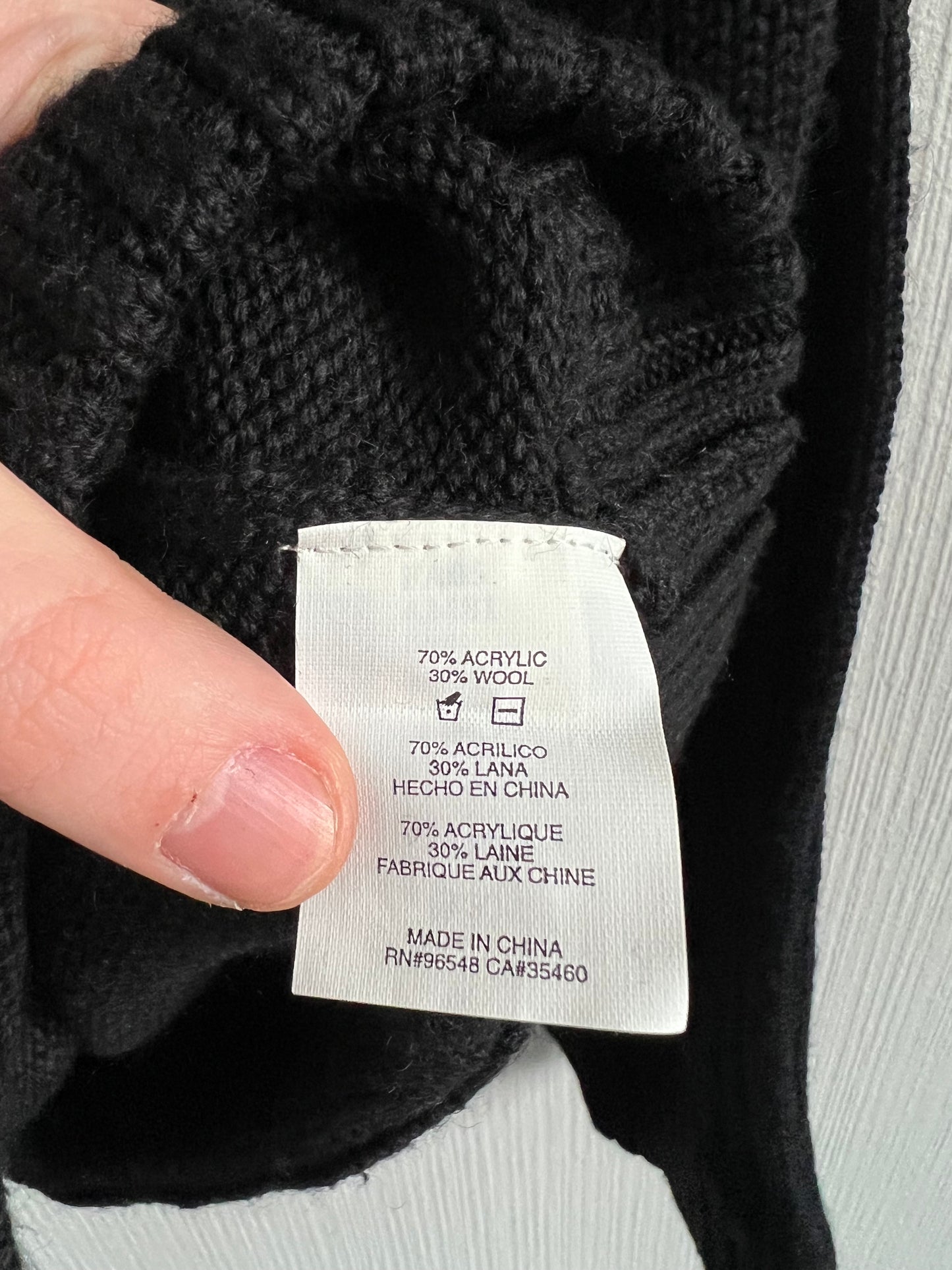 Oakley Script Rib Knit Sweater