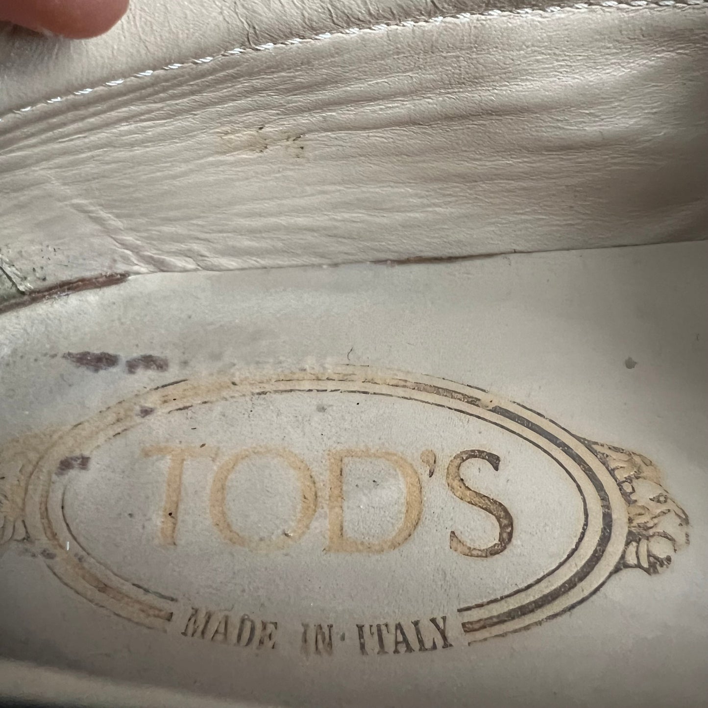 Tod's Patent Double T Black Leather Loafers Womens Shoes