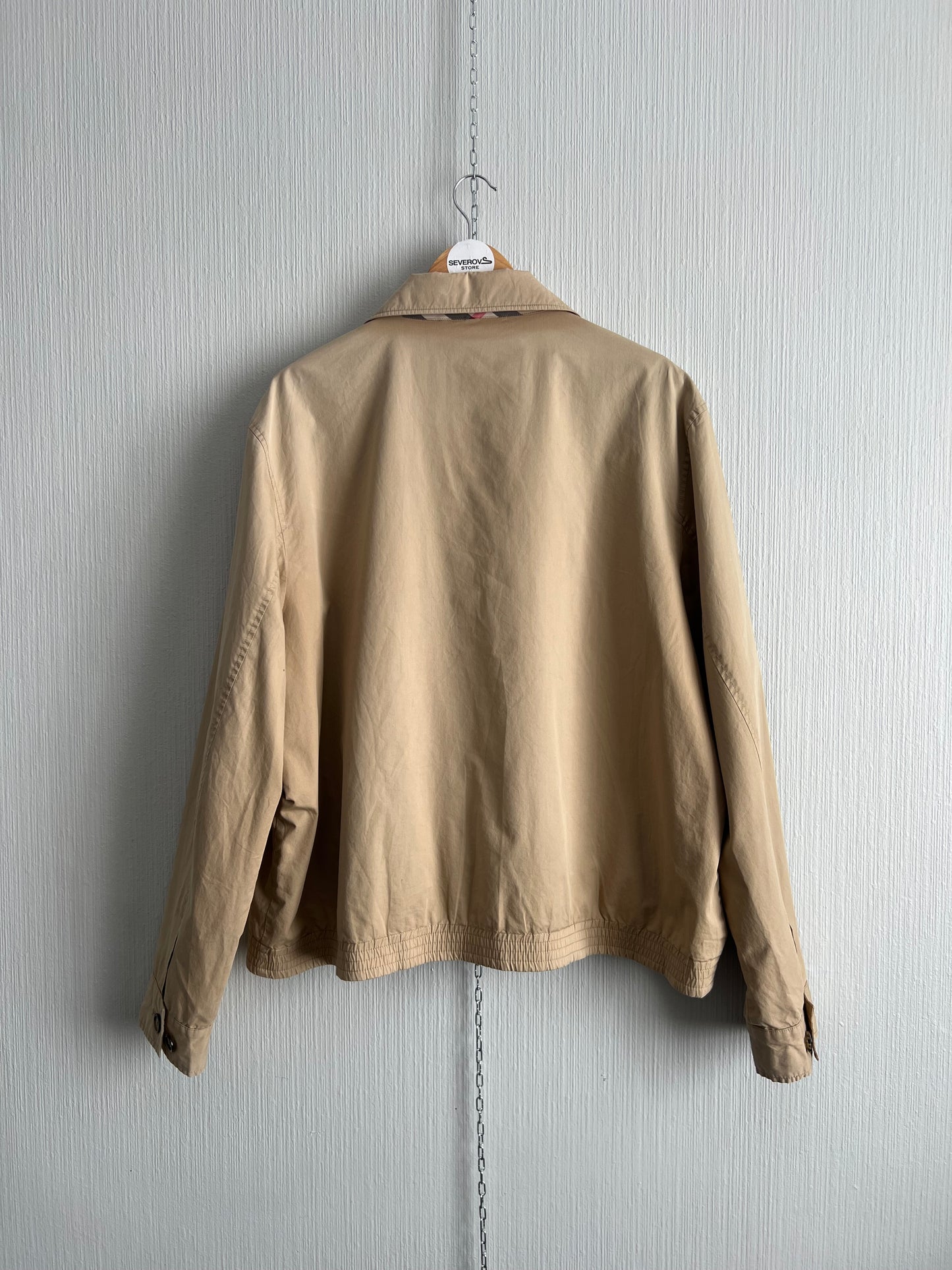 Burberry Nova Check Harrington Beige Jacket
