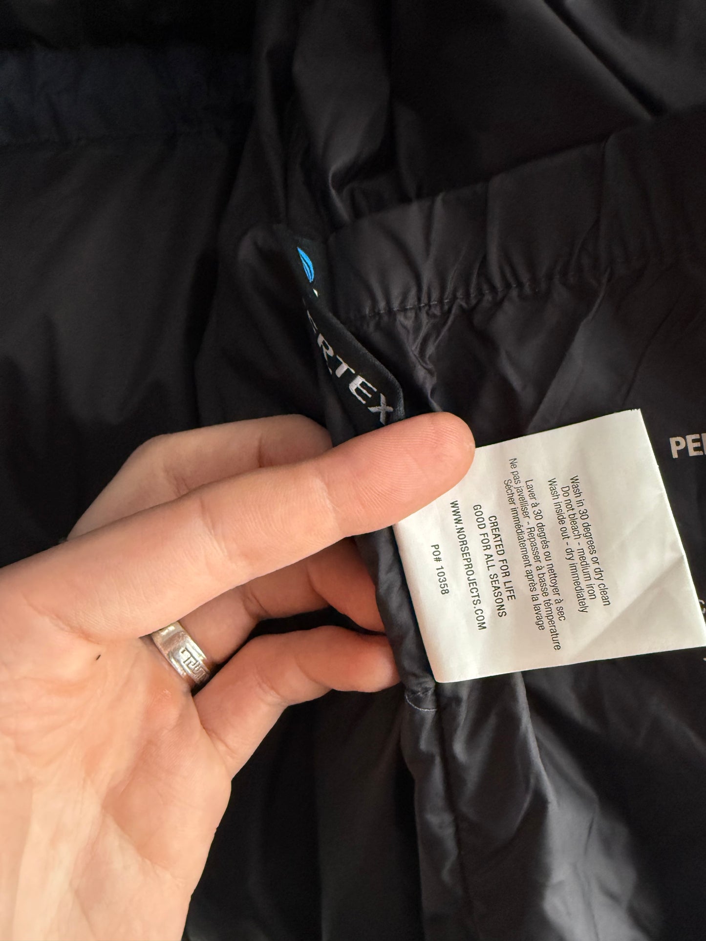 Norse Projects Willum Down Pertex Quantum Mens Jacket