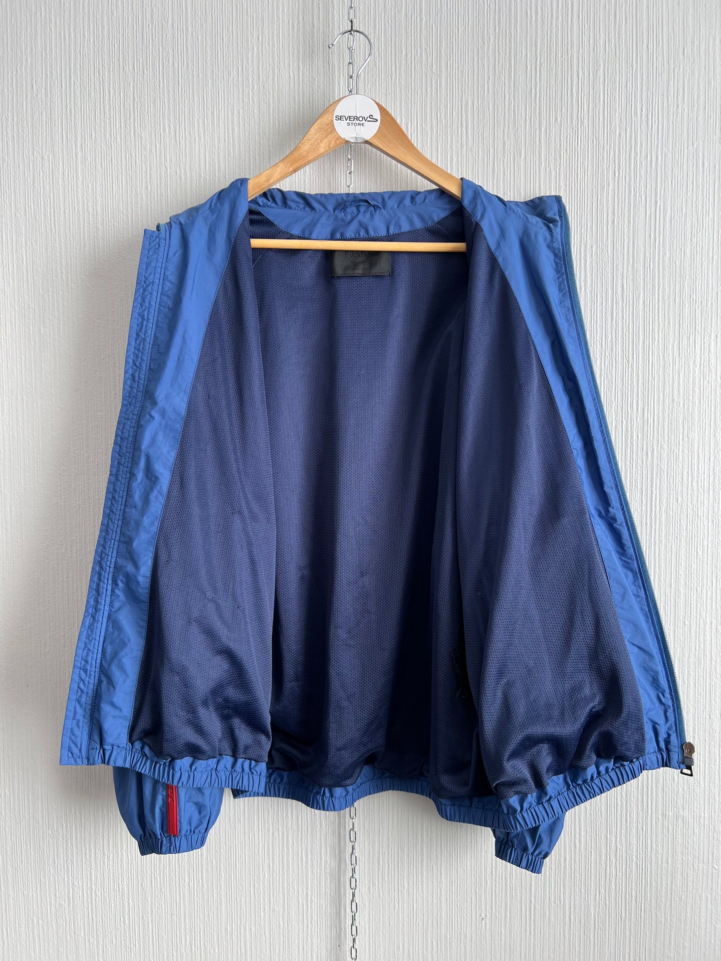 Prada Vintage 90s Red Tab Mens Jacket