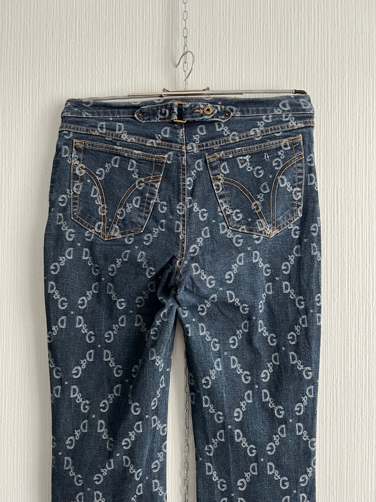 Dolce & Gabbana D&G Monogram Denim Jeans