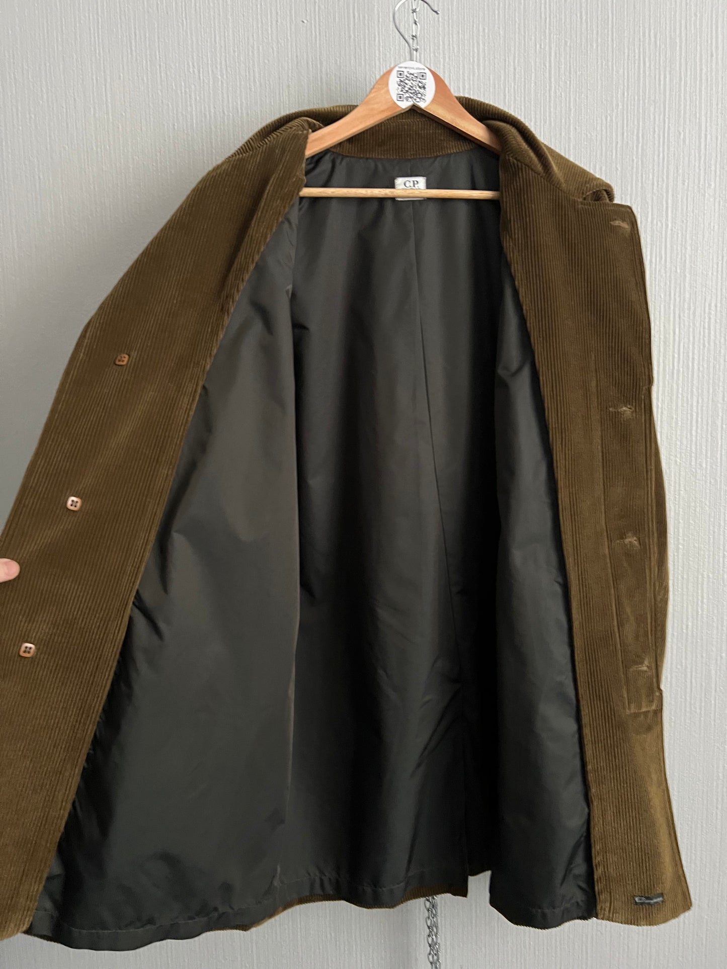 CP. Company Archive A/W 1997 Velvet Long Coat