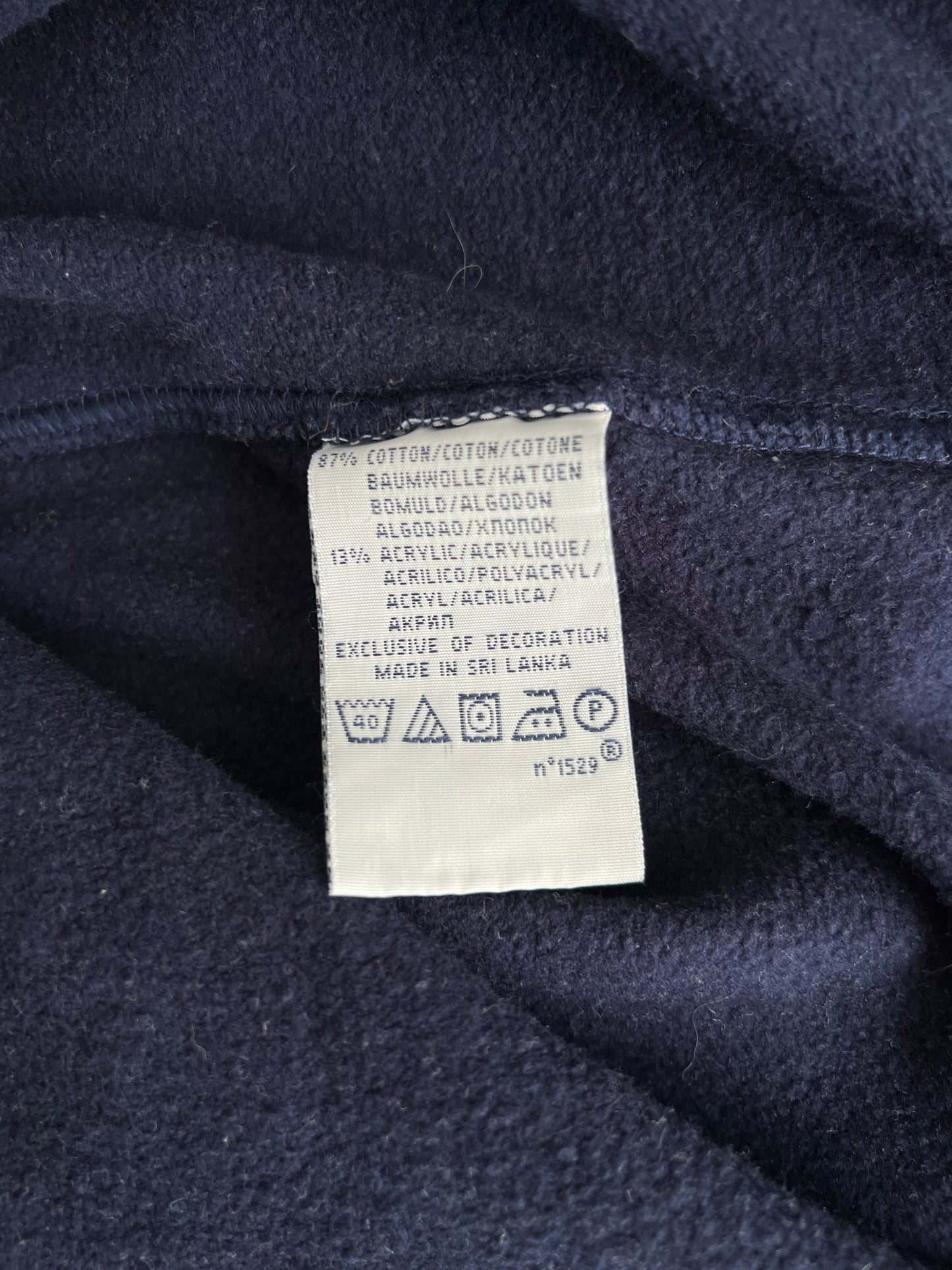 Polo Ralph Lauren Navy Cotton Rugby Polo Shirt
