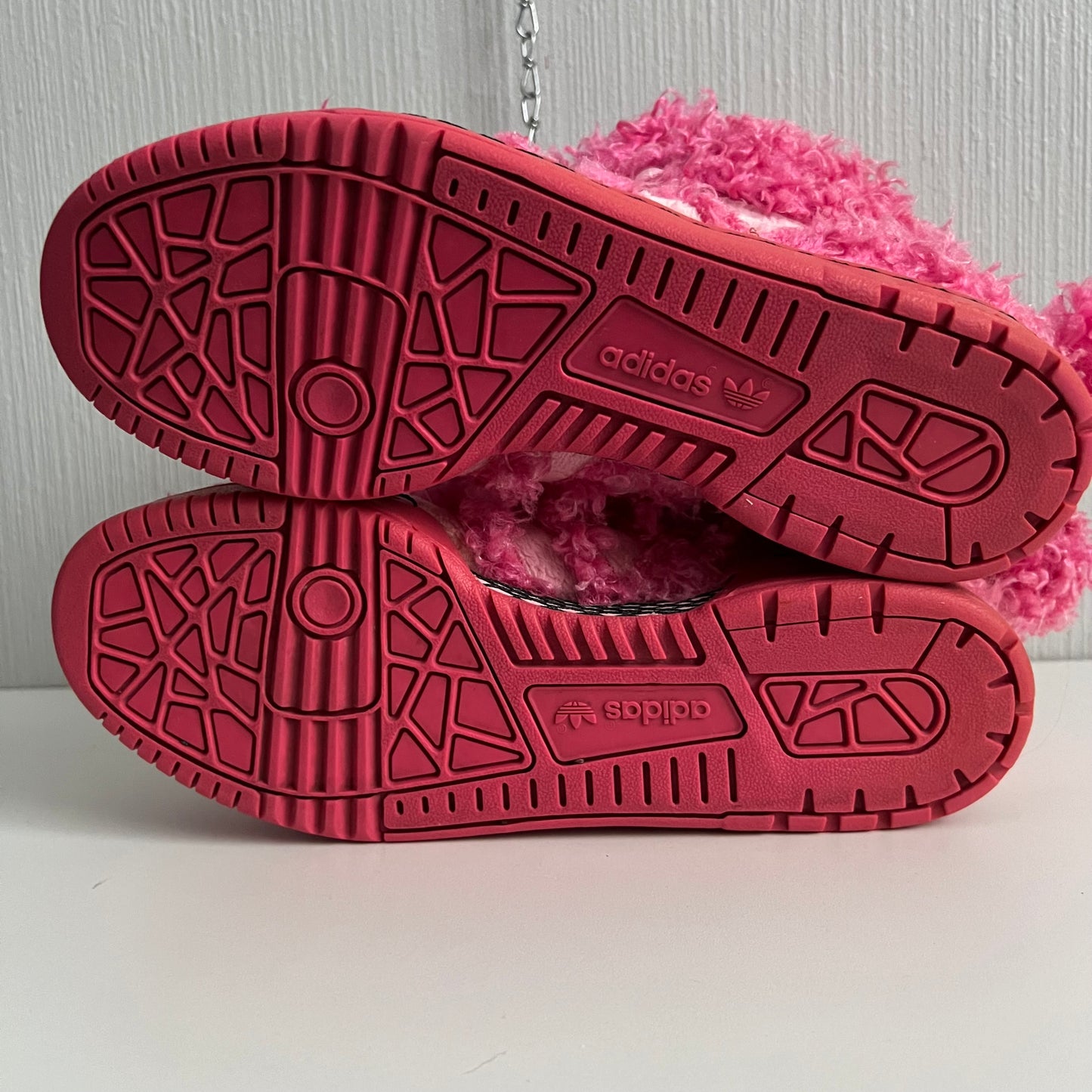 Adidas Jeremy Scott Pink Poodle Dog Sneakers Shoes