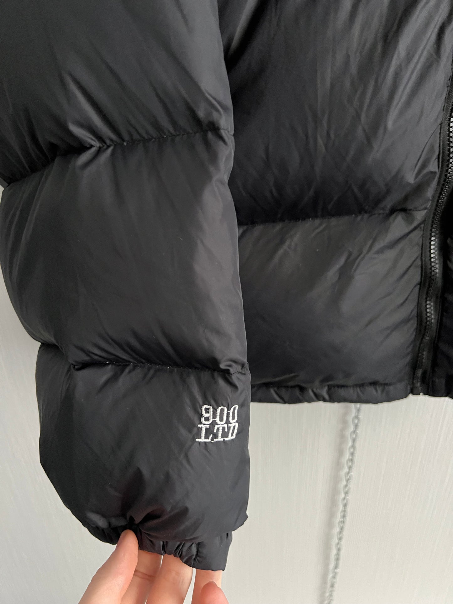 The North Face 900 Summit Series Black Down Puffer Jacket