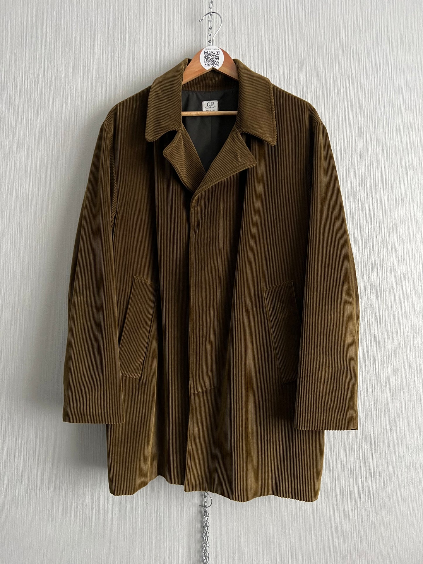 CP. Company Archive A/W 1997 Velvet Long Coat