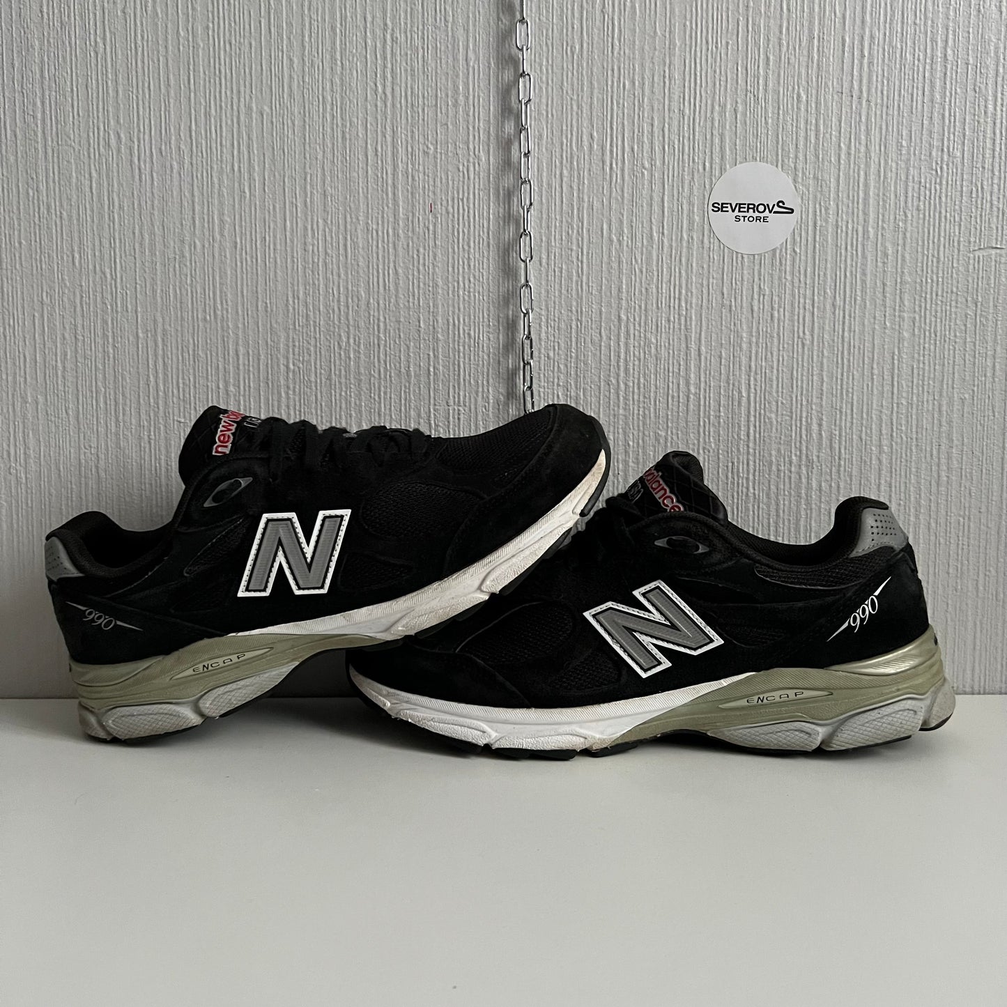 New Balance 990v3 Made In USA Black Shoes