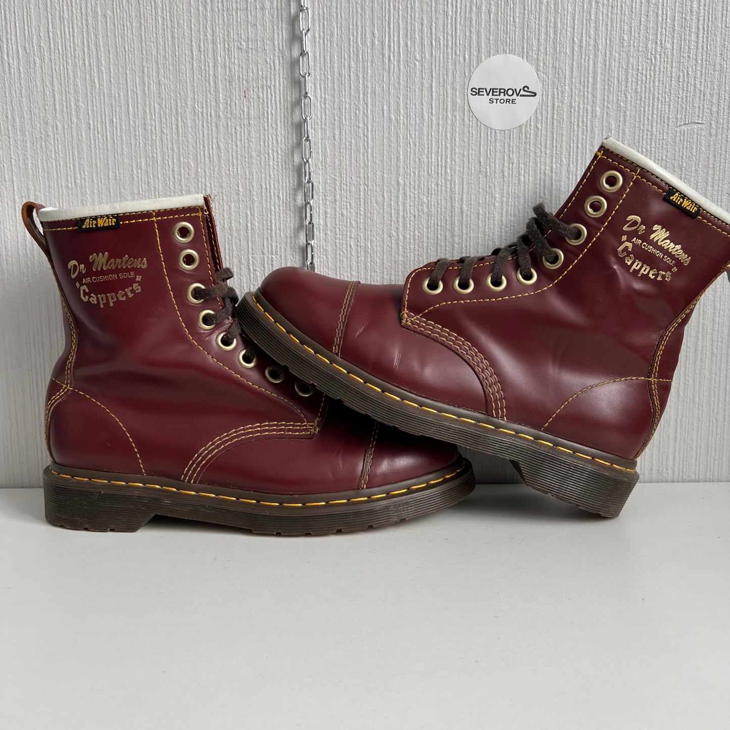 Dr.Martens Capper Vintage Smooth Leather Boots