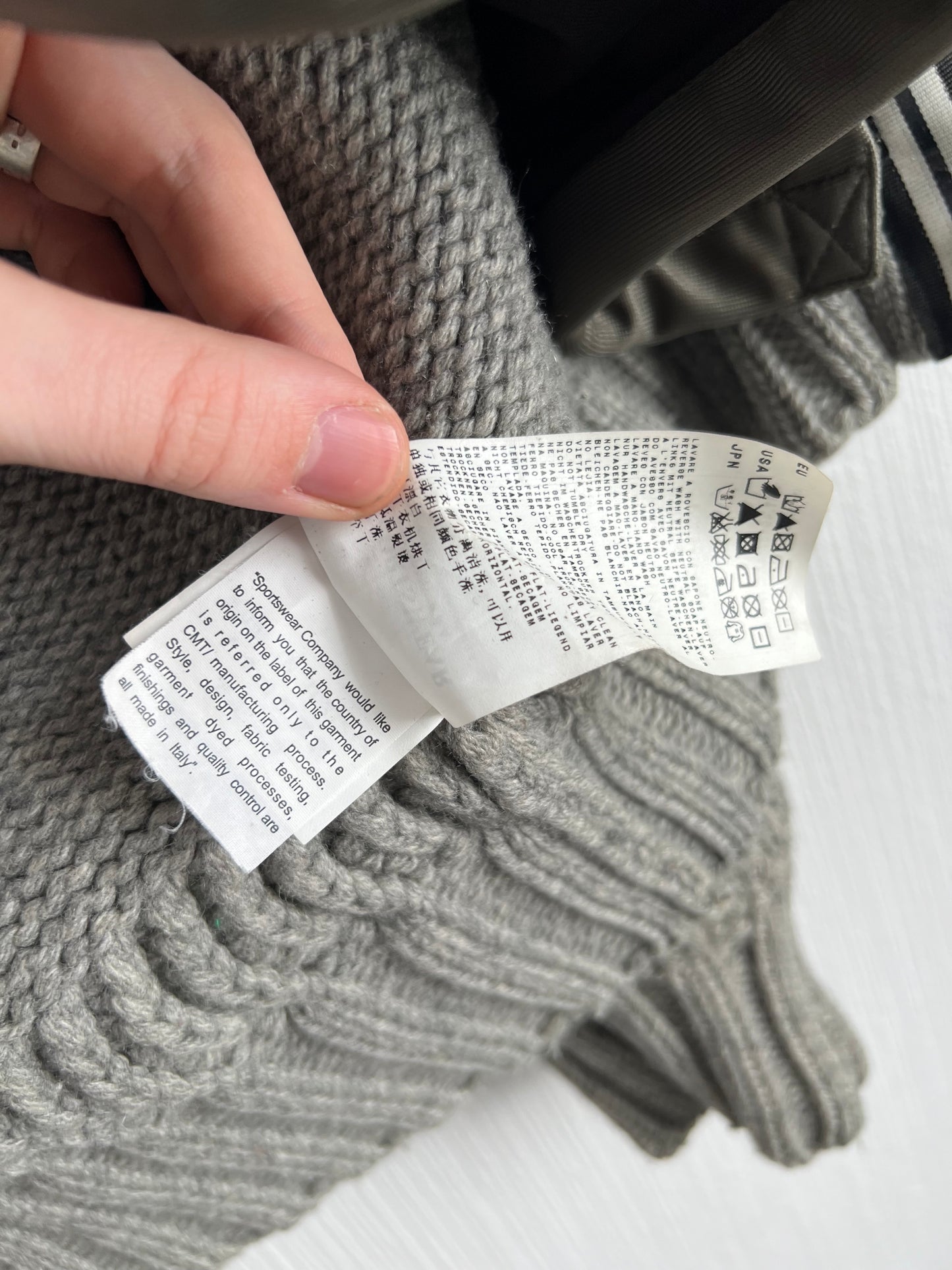Stone Island AW08 3 in 1 President Knit Jacket