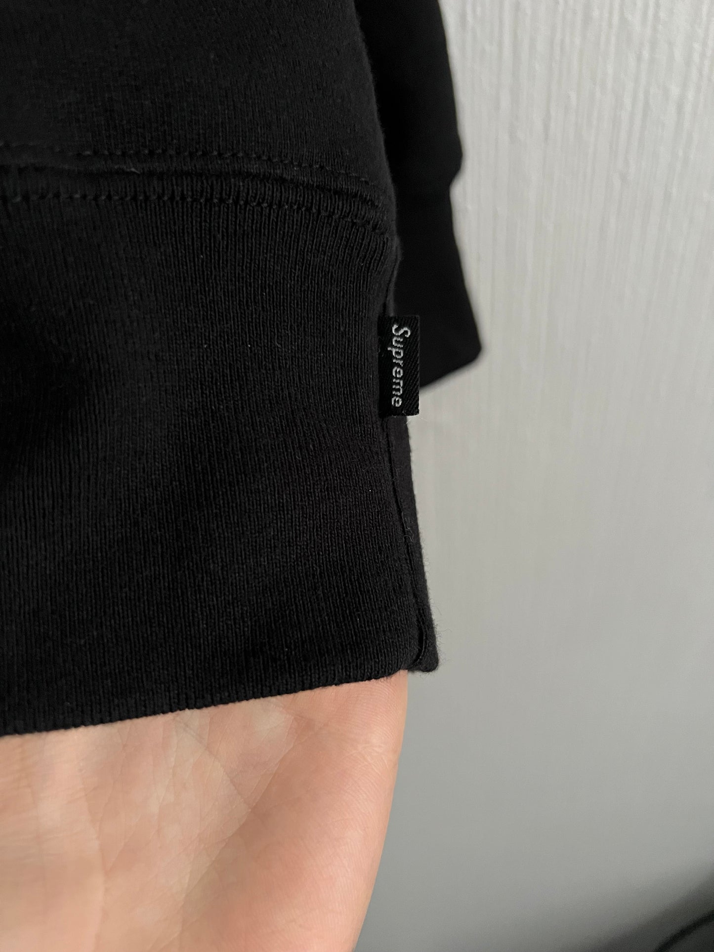 Supreme Yohji Yamamoto Black Cotton Mens Crewneck
