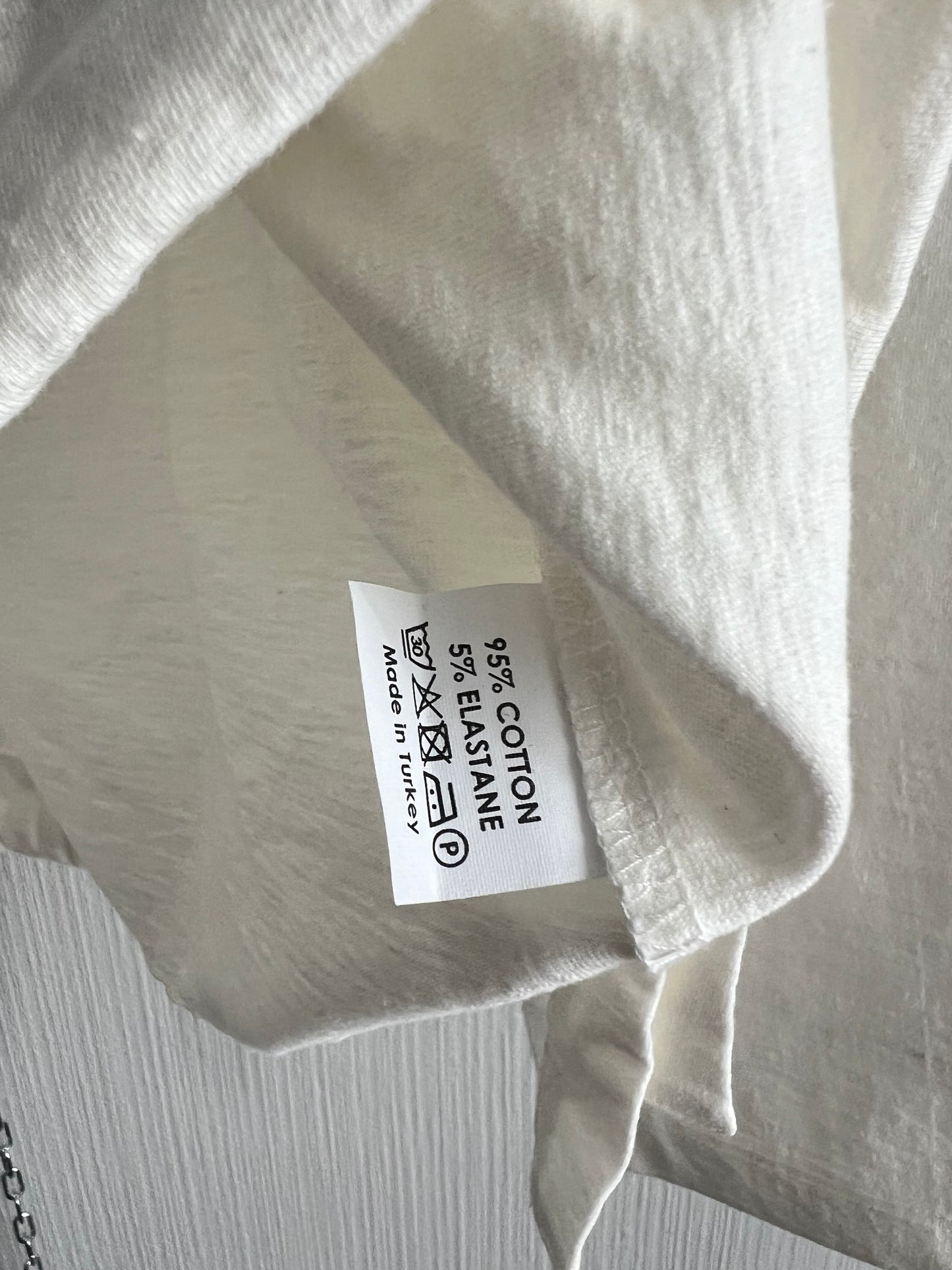 Dries van Noten White Cropped Womens Crewneck