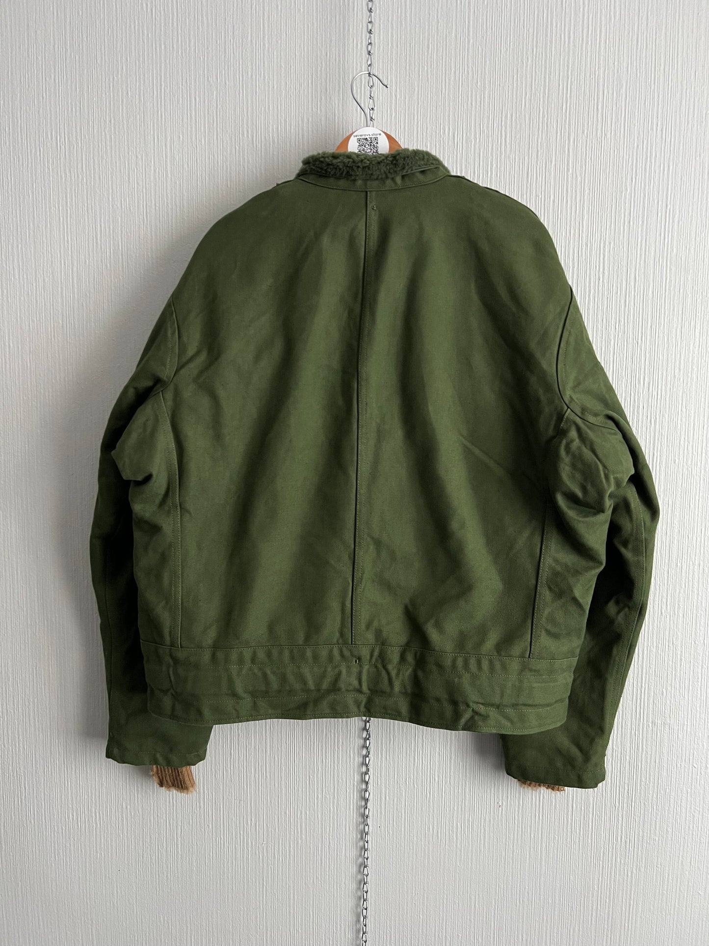 Authentic Vintage 60s Swedish Military Motorcycle Jacket worn by Pharrell Williams