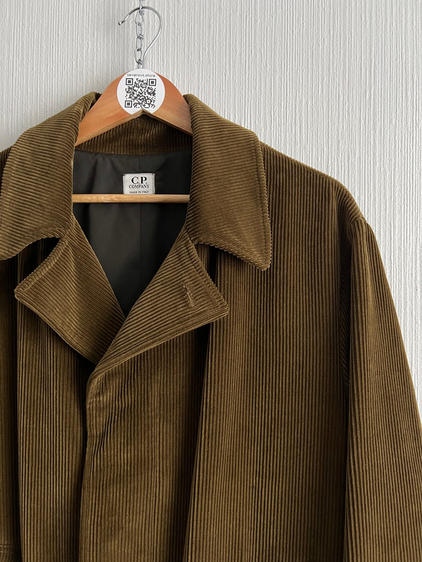 CP. Company Archive A/W 1997 Velvet Long Coat