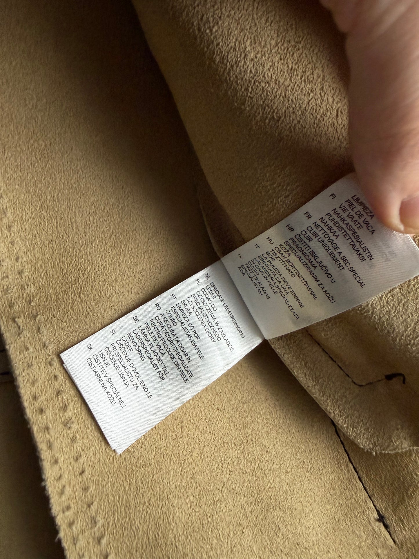 Maison Martin Margiela x H&M Deconstructed Leather Biker Jacket