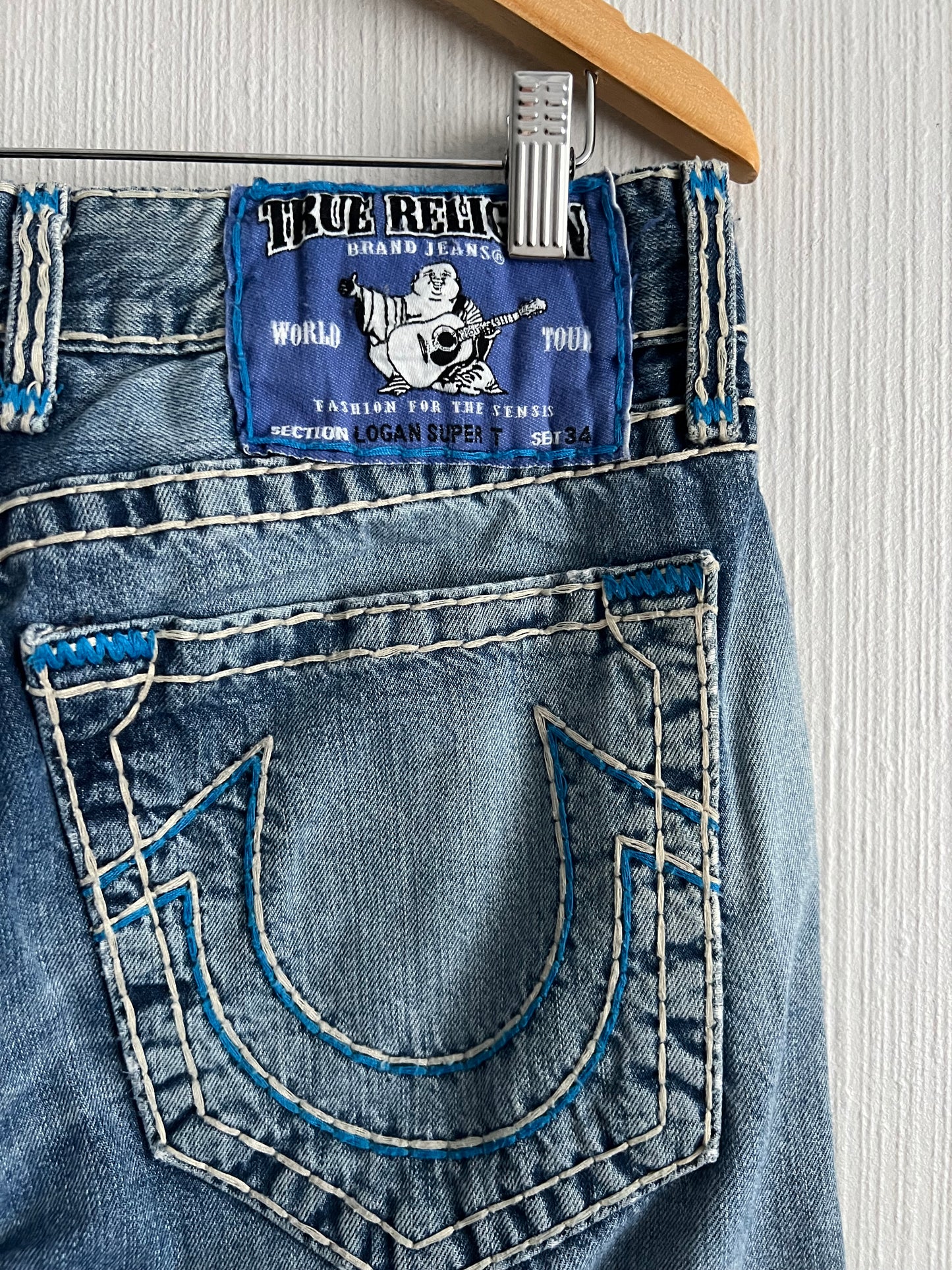 True Religion Vintage Logan Super T Mens Denim Pants