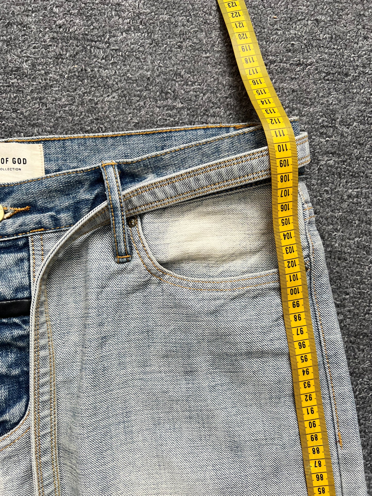 Fear Of God Sixth Collection Inside Out Denim Pants