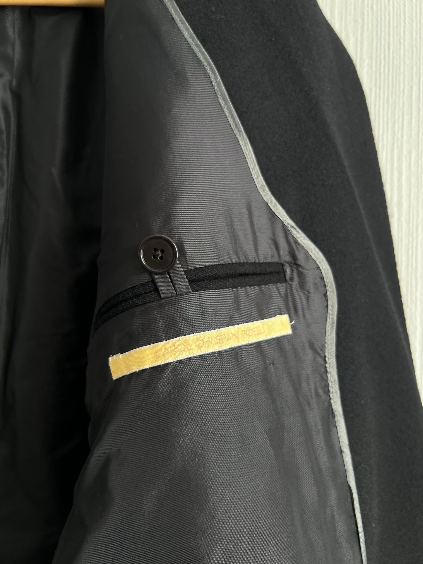 Carol Christian Poell Wool Coat from A/W2005 ‘Instant’ Collection
